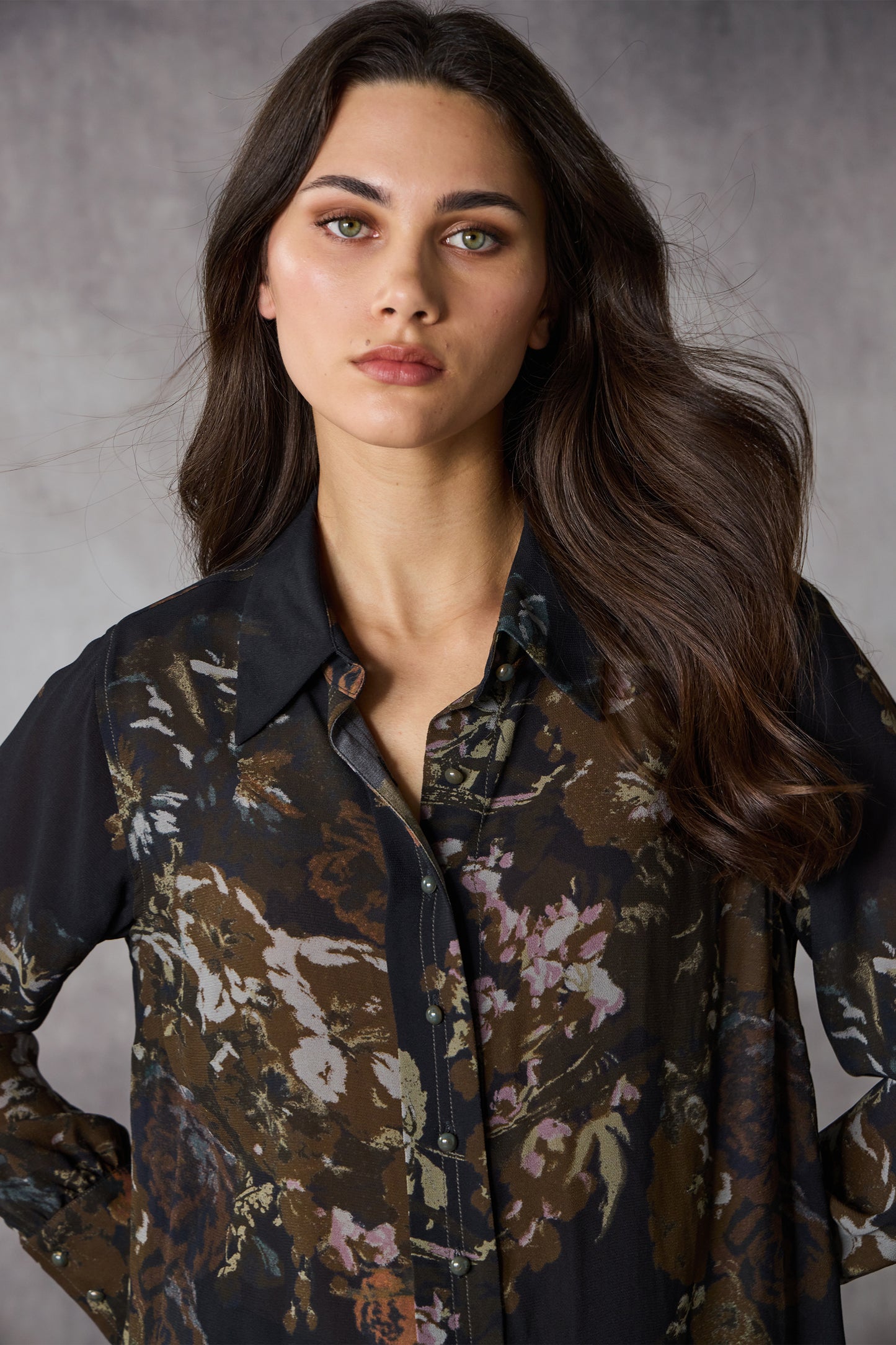 LANIA CAMEO SHIRT  - THE VOGUE STORE