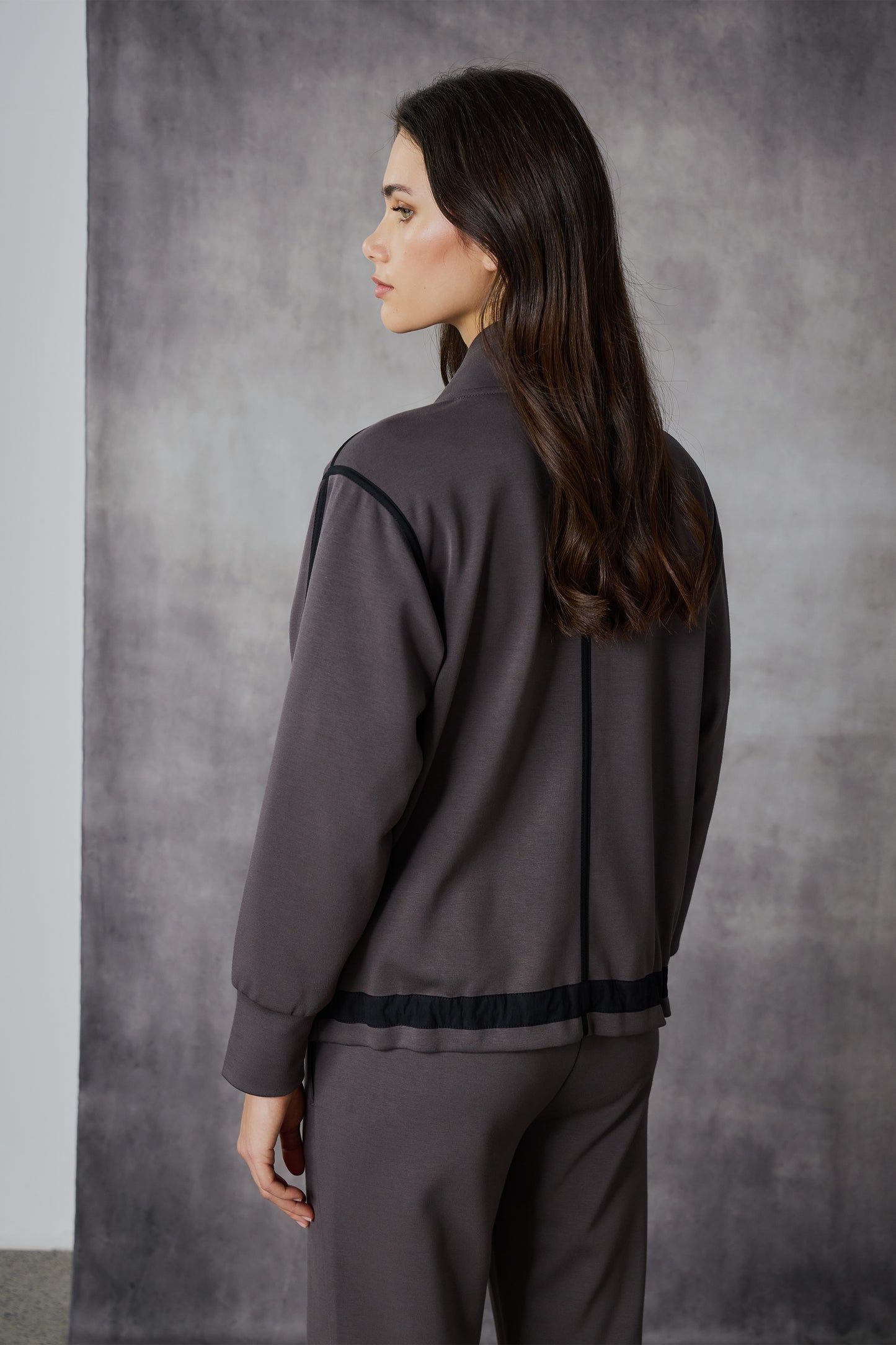 LANIA BASTIAN JACKET - CAROB - THE VOGUE STORE