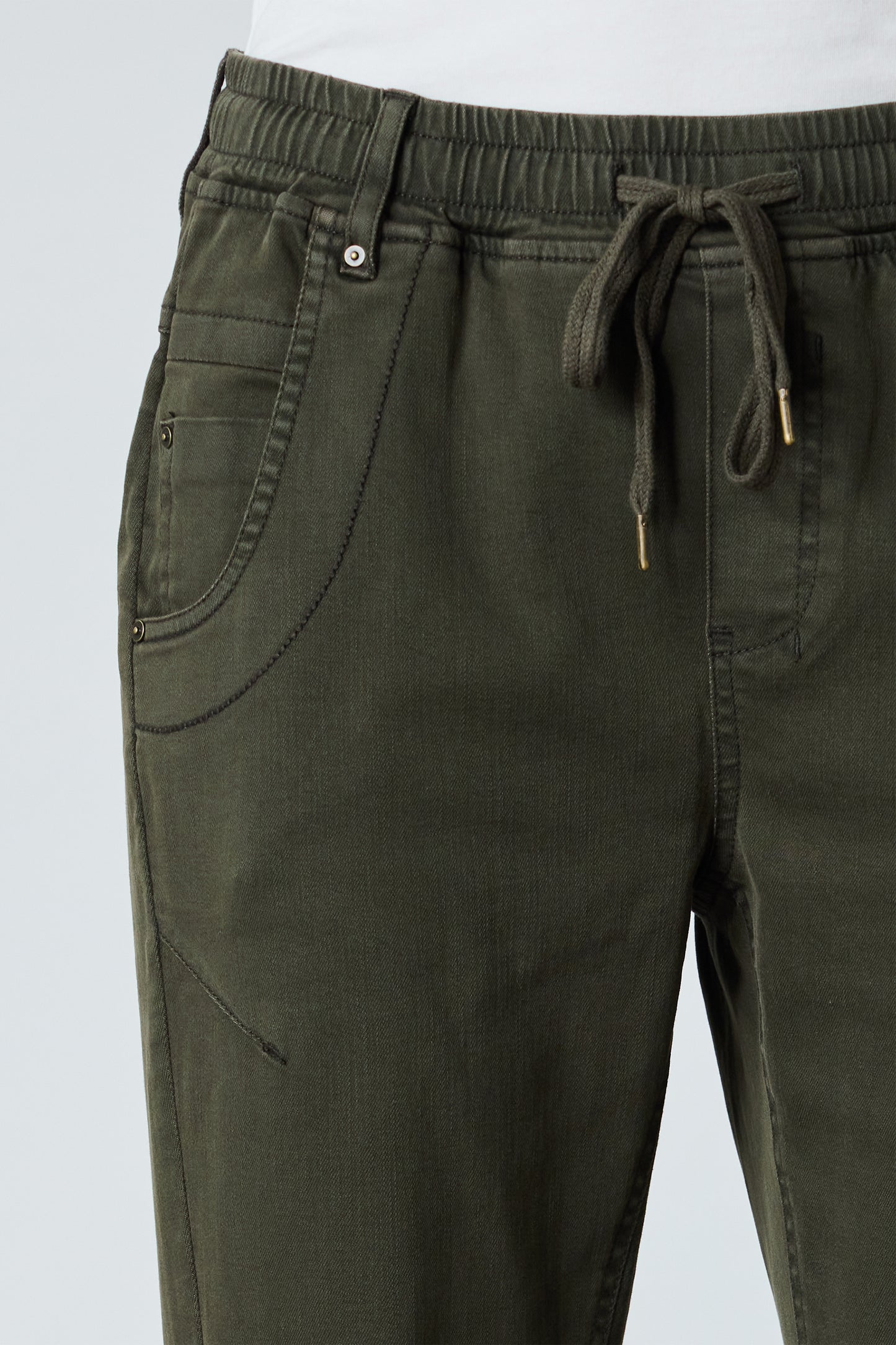 LANIA MAINE JEAN - ARMY - THE VOGUE STORE