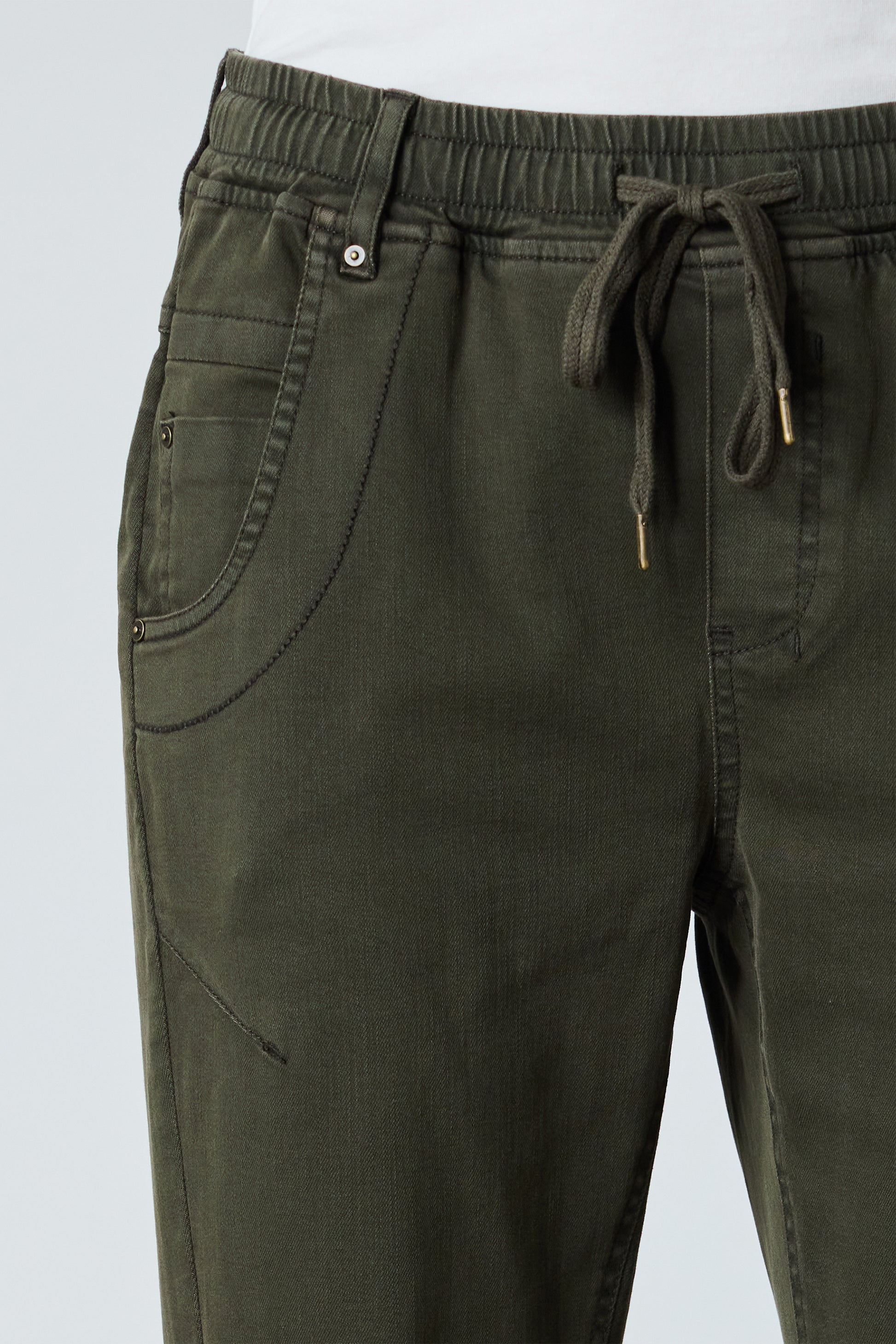 LANIA MAINE JEAN - ARMY - THE VOGUE STORE