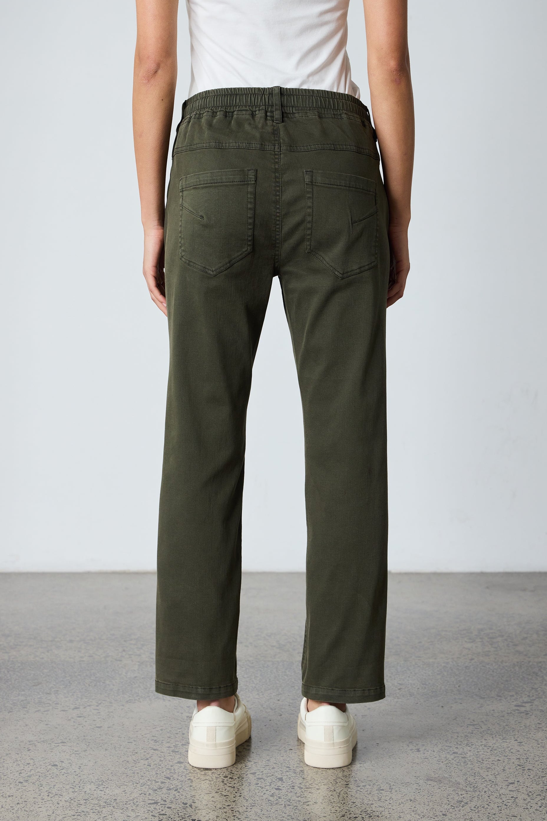LANIA MAINE JEAN - ARMY - THE VOGUE STORE