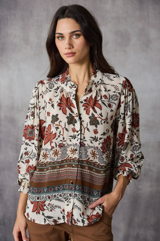 LANIA MEADOW SHIRT - MEADOW - THE VOGUE STORE