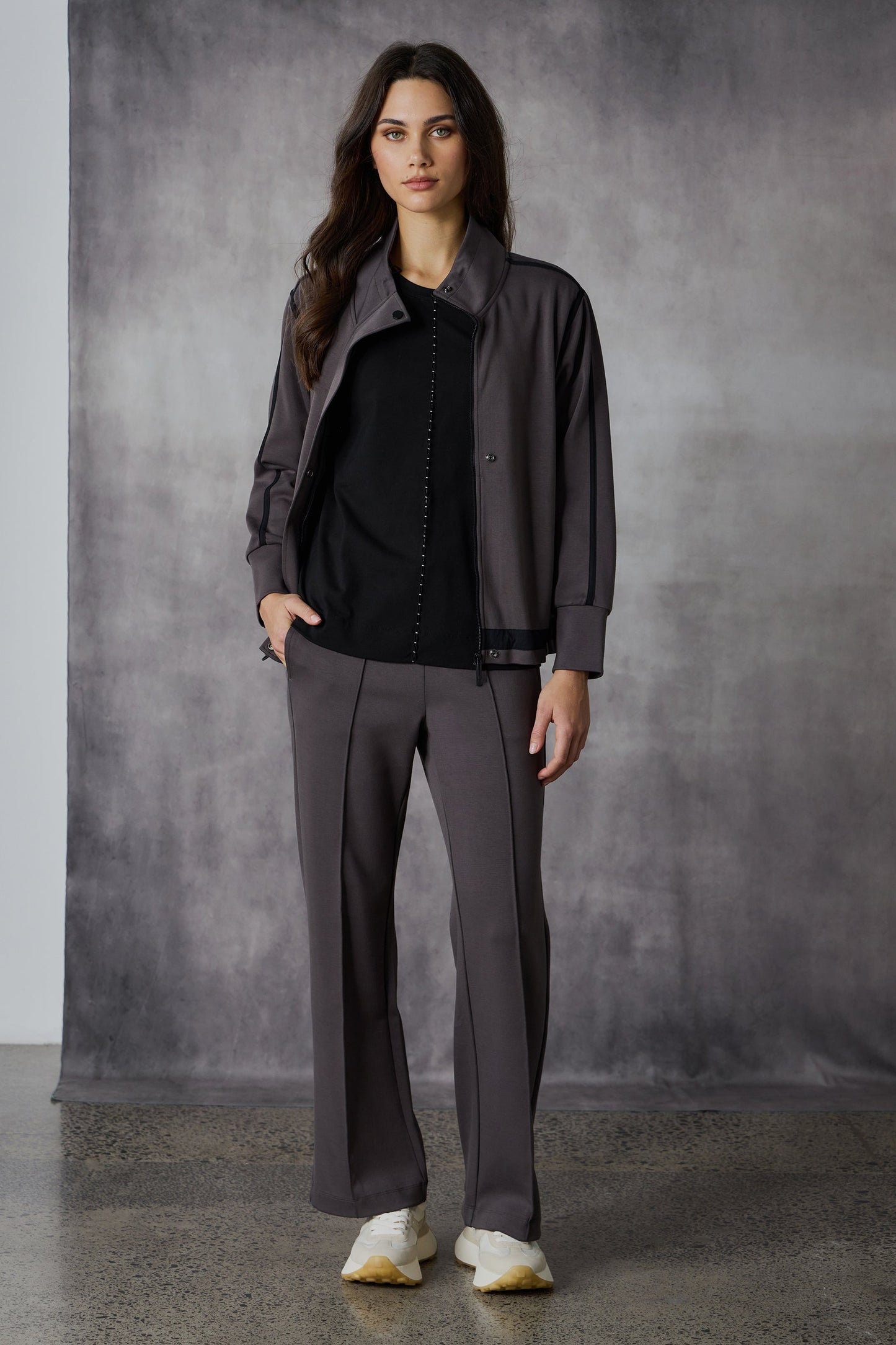 LANIA BASTIAN JACKET - CAROB - THE VOGUE STORE