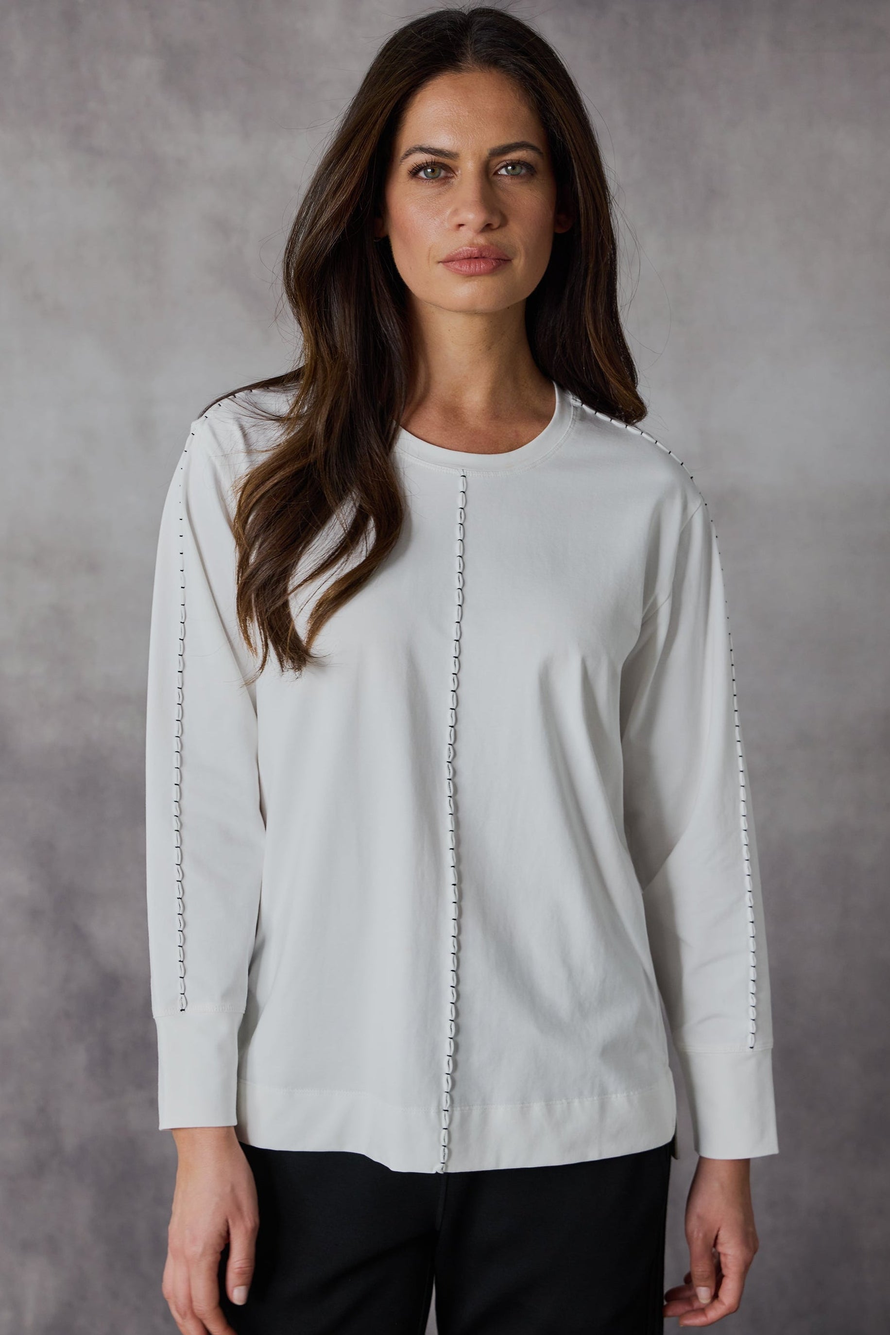 LANIA BASE TOP - OFF WHITE - THE VOGUE STORE