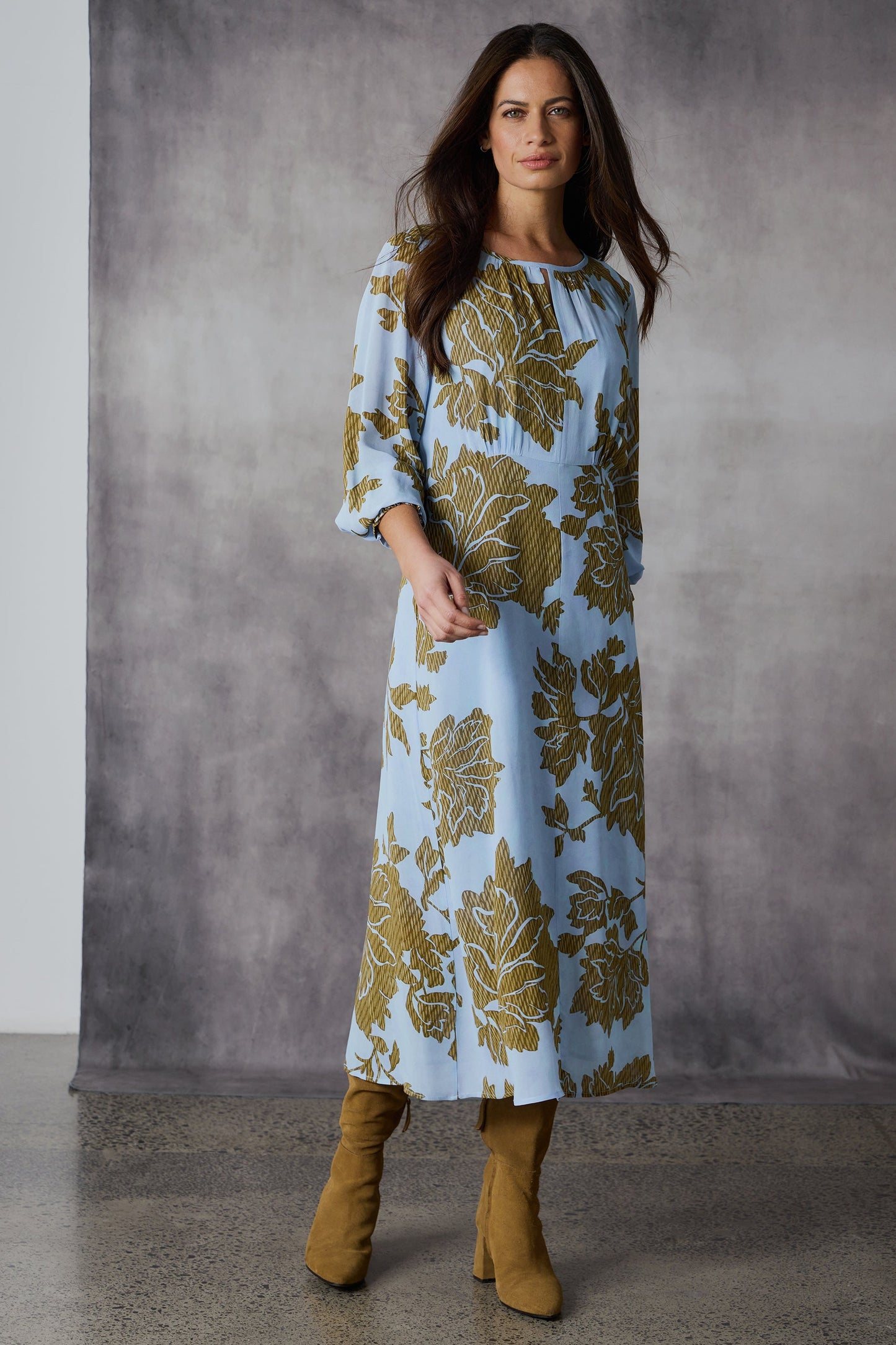 LANIA CELLO DRESS - THE VOGUE STORE