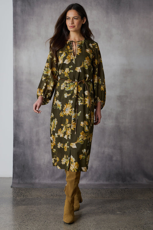 LANIA CELESTE DRESS - CELESTE PRINT - THE VOGUE STORE