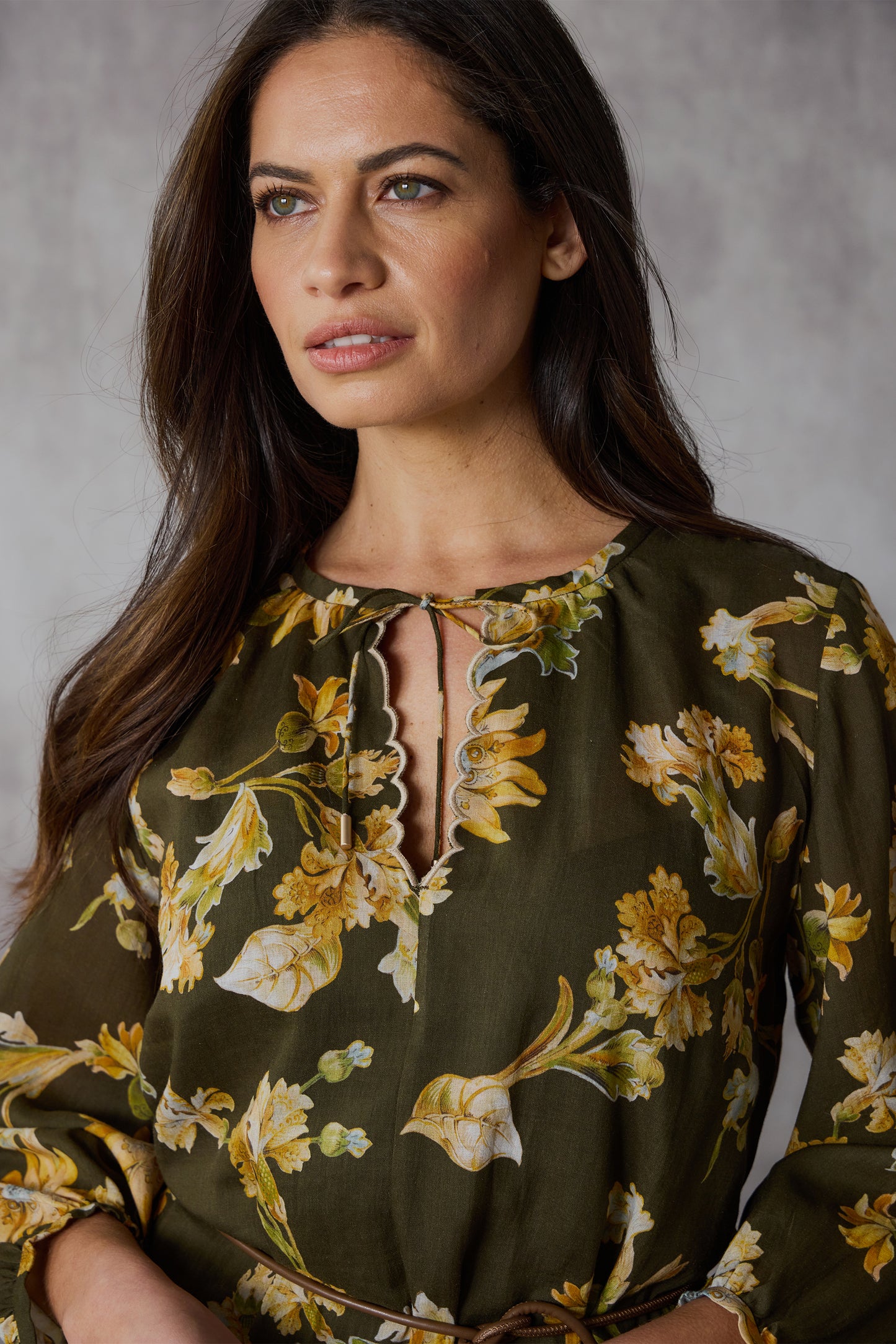 LANIA CELESTE DRESS - CELESTE PRINT - THE VOGUE STORE