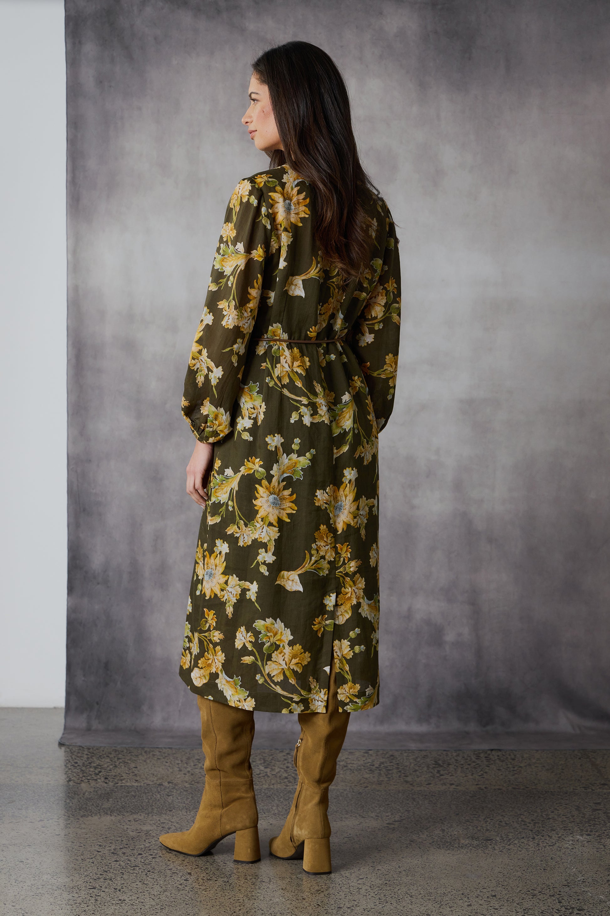 LANIA CELESTE DRESS - CELESTE PRINT - THE VOGUE STORE