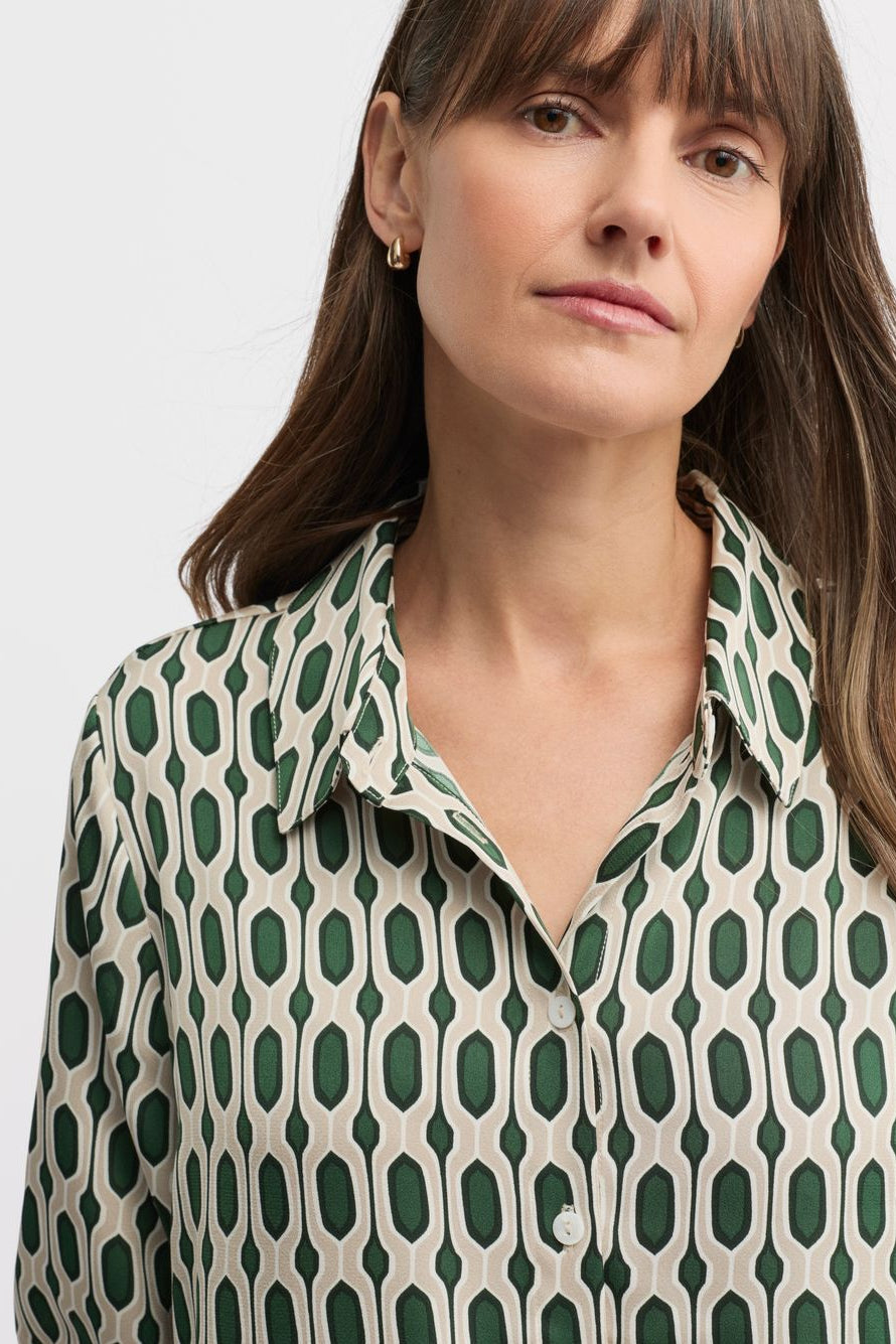 YARRA TRAIL IMPRESSION SHIRT  - THE VOGUE STORE