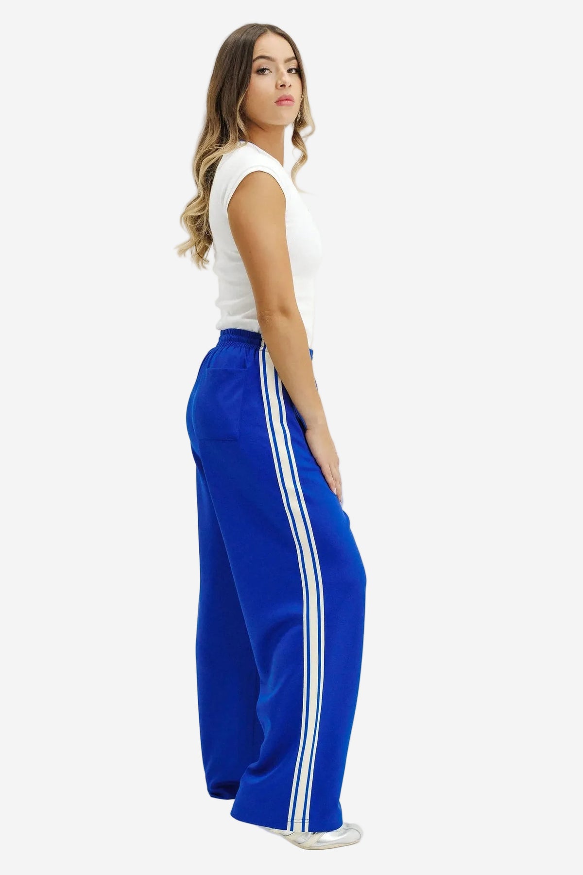 ROSE ROAD JETT PANTS - ULTRAMARINE - THE VOGUE STORE