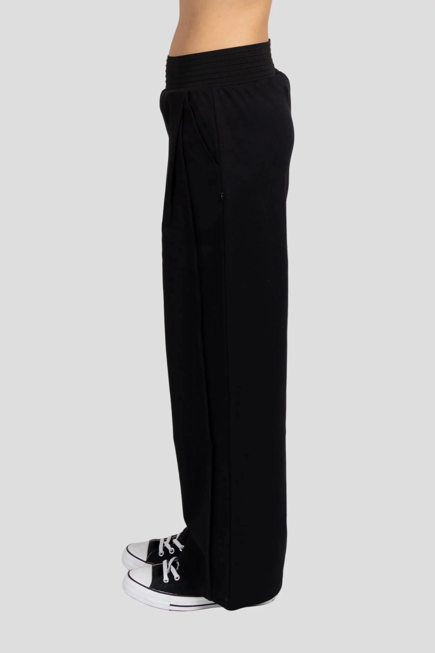FEDERATION PLACES PANT - BLACK - THE VOGUE STORE