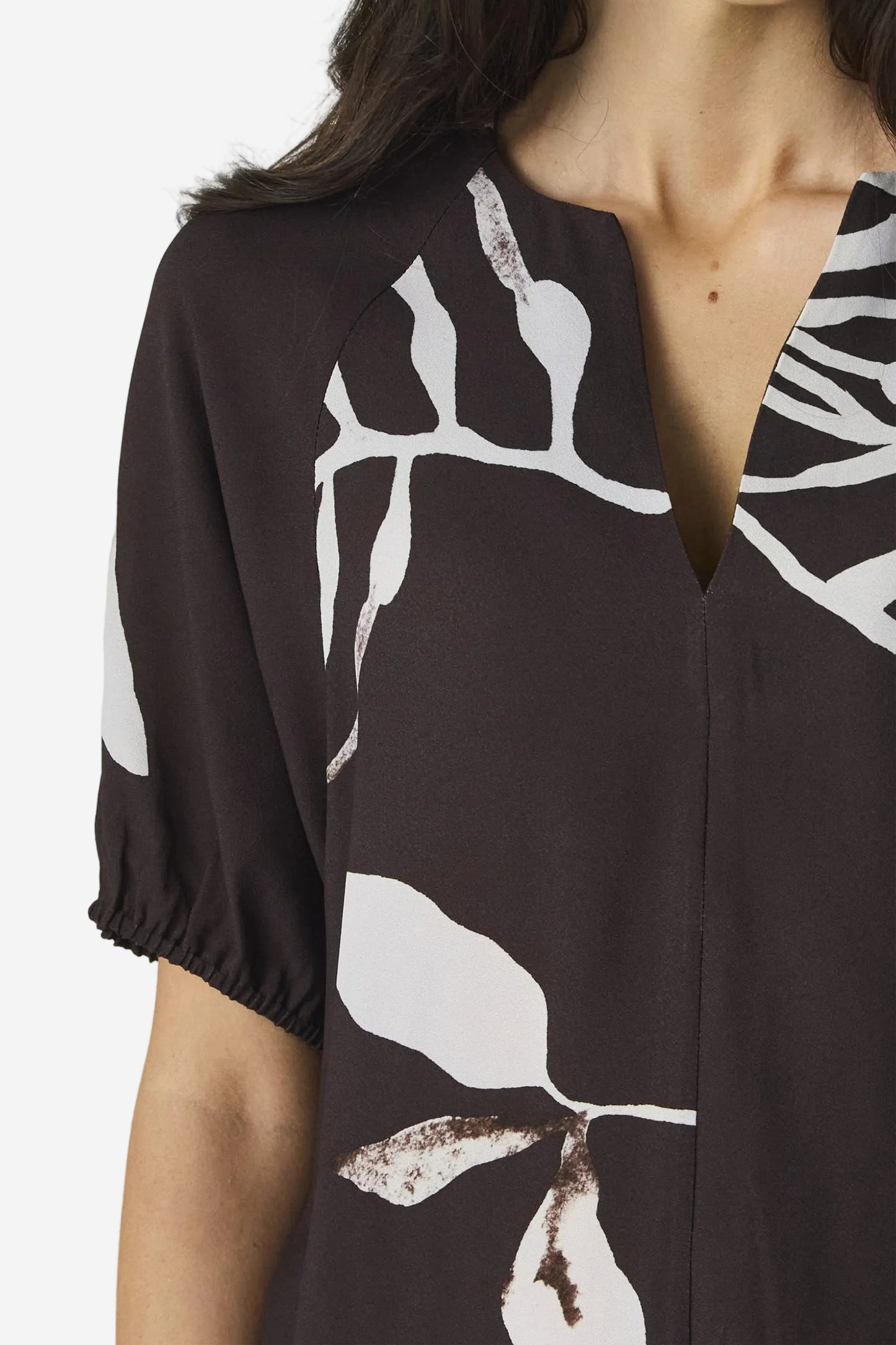 LANIA MAPLE TOP - MAPLE PRINT- THE VOGUE STORE