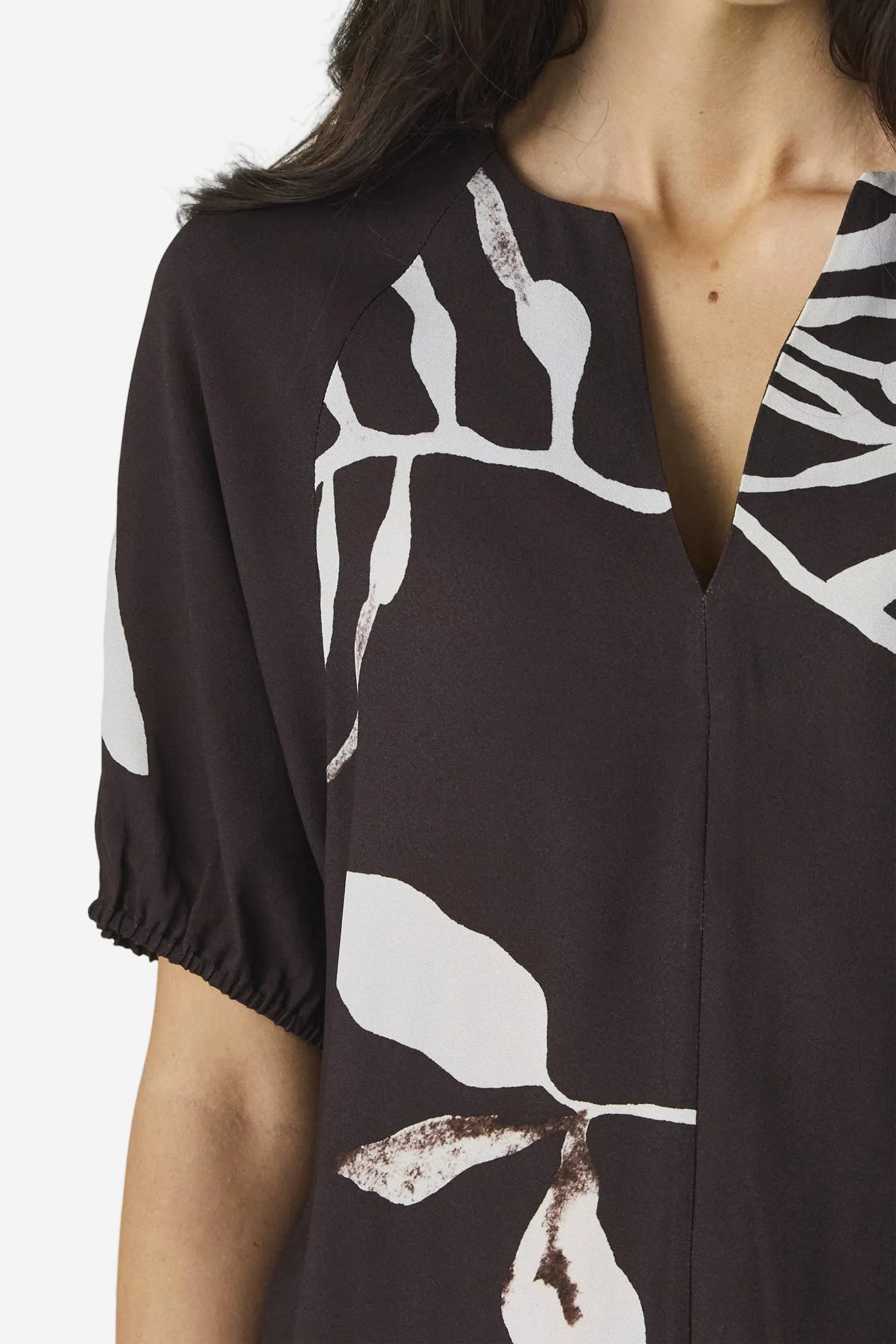 LANIA MAPLE TOP - MAPLE PRINT- THE VOGUE STORE