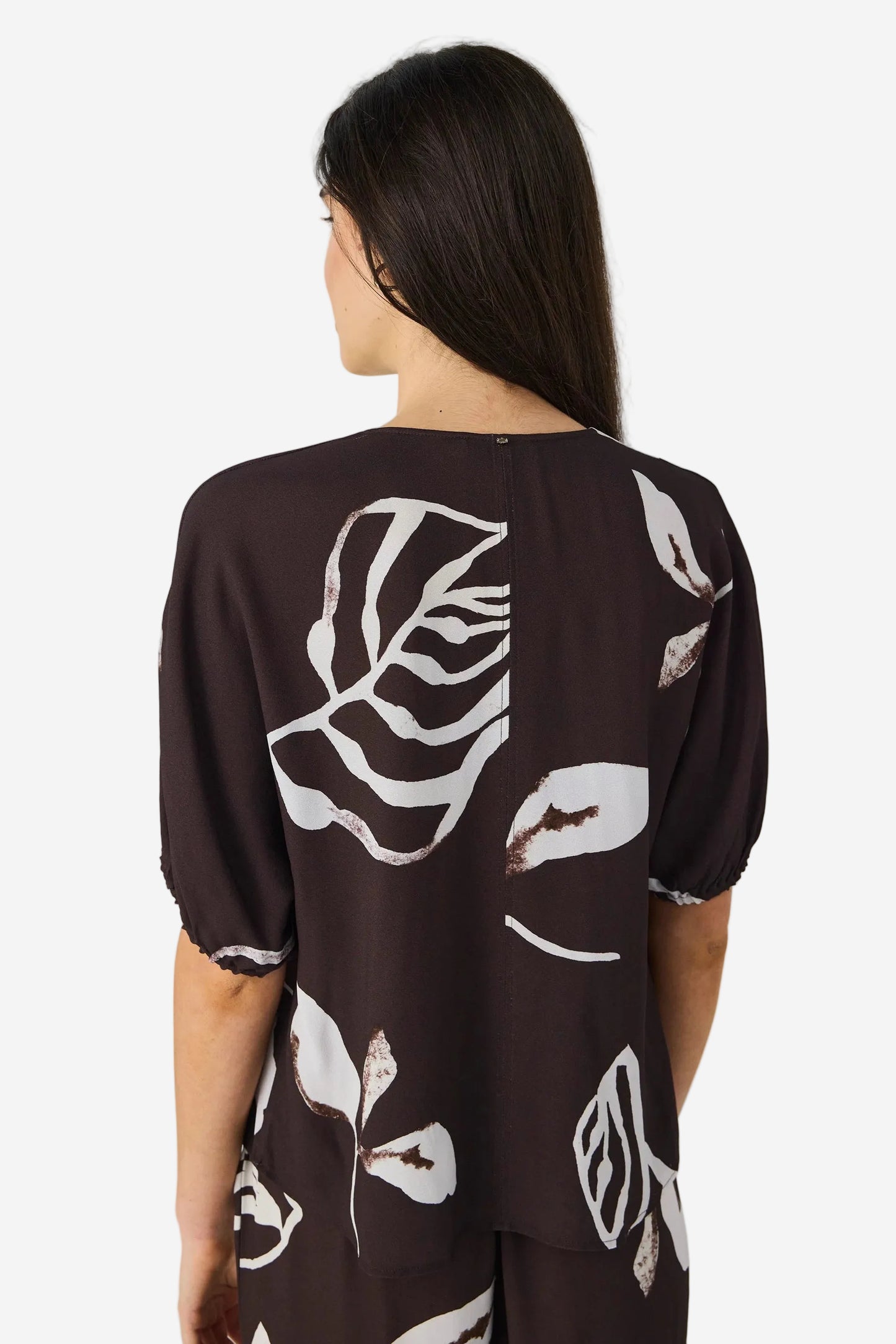 LANIA MAPLE TOP - MAPLE PRINT- THE VOGUE STORE