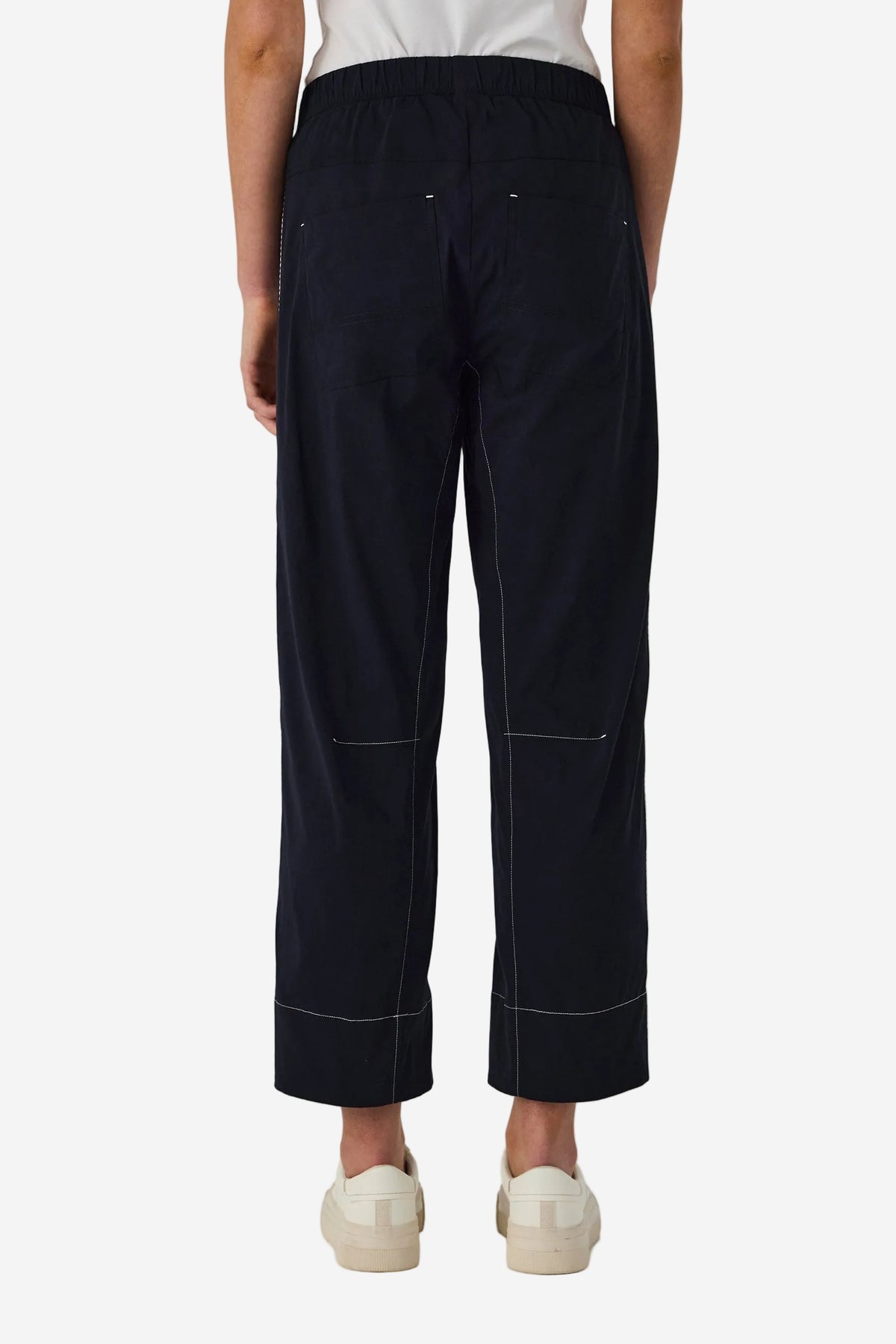 LANIA TRADER PANT - NAVY - THE VOGUE STORE