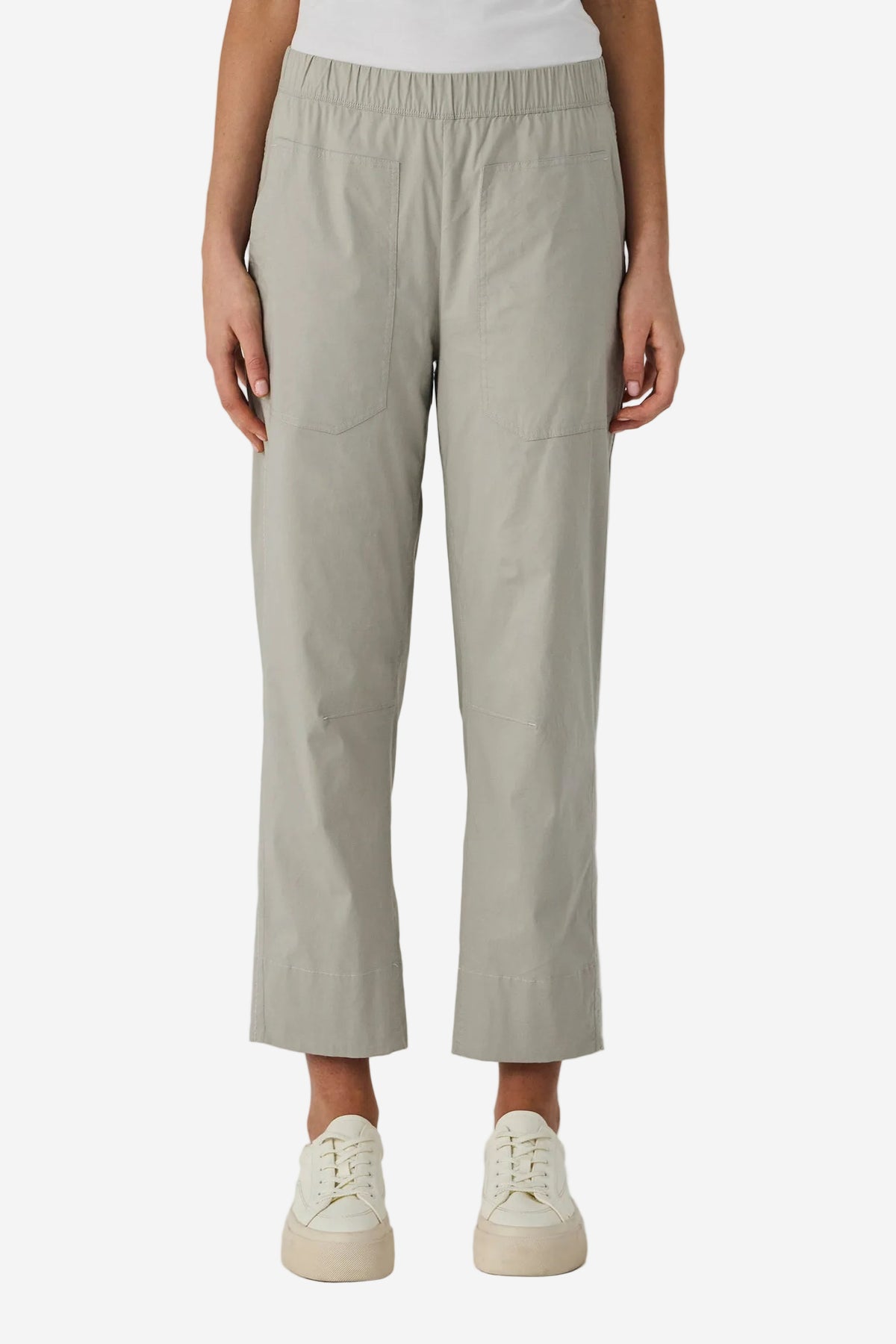 LANIA TRADER PANT - STONE - THE VOGUE STORE