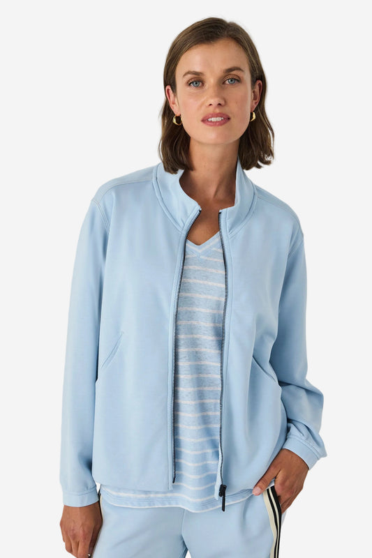 LANIA HOLT JACKET - SKY - THE VOGUE STORE
