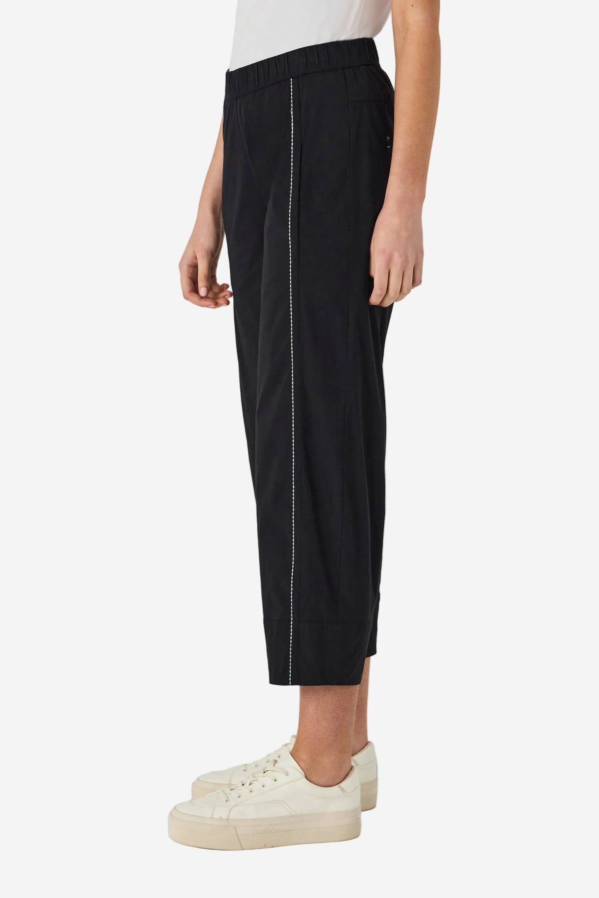 LANIA BARREL PANT - BLACK - THE VOGUE STORE