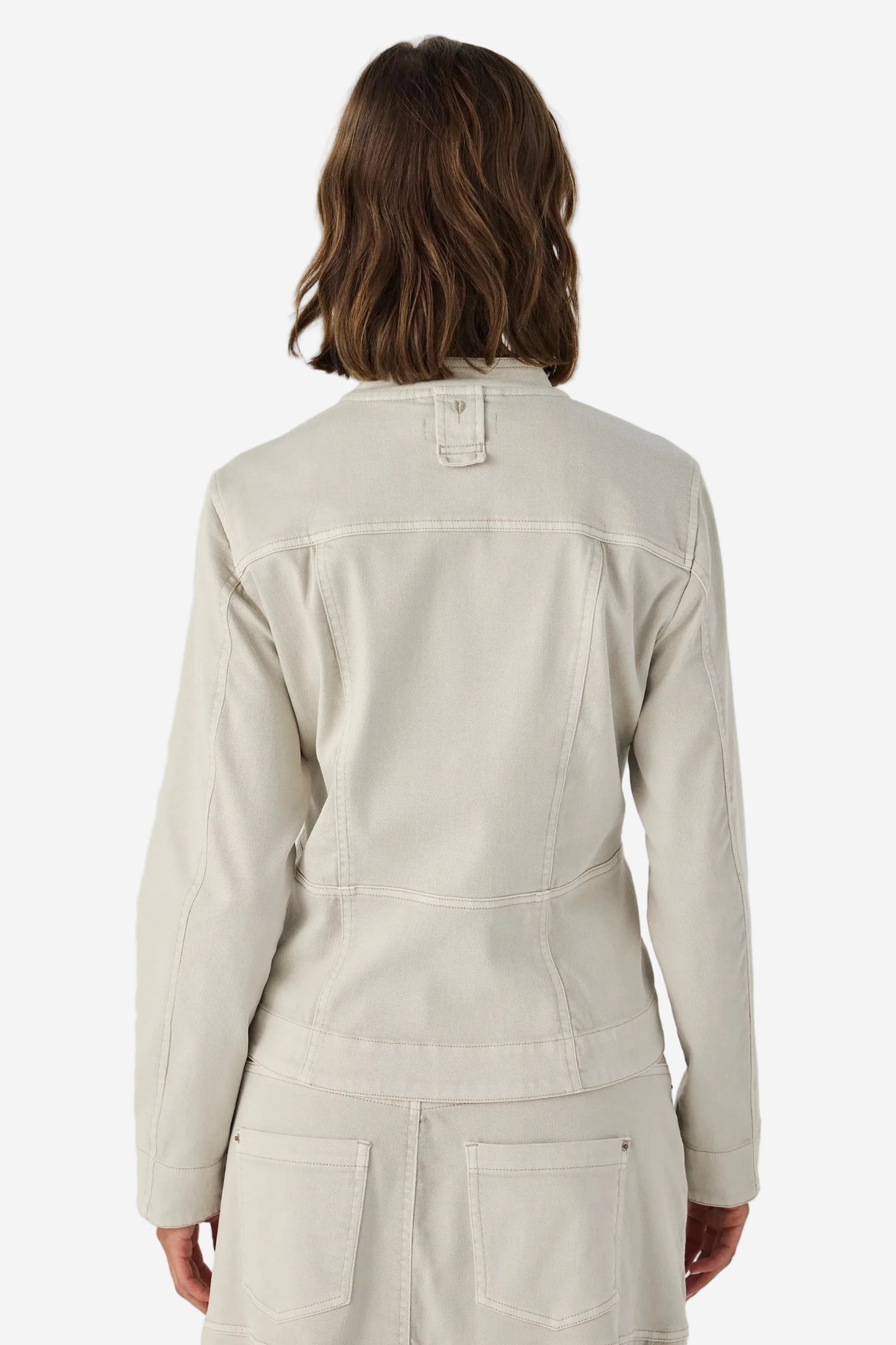 LANIA STRAND JACKET - ALMOND - THE VOGUE STORE