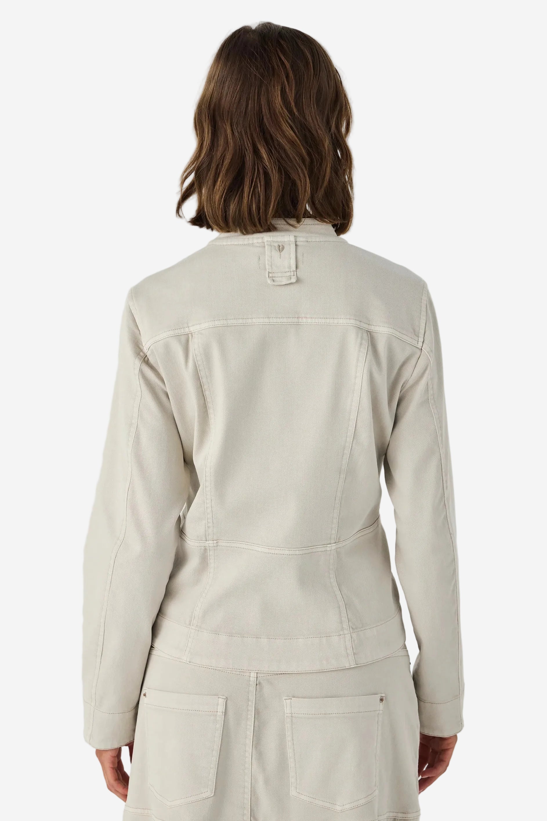 LANIA STRAND JACKET - ALMOND - THE VOGUE STORE