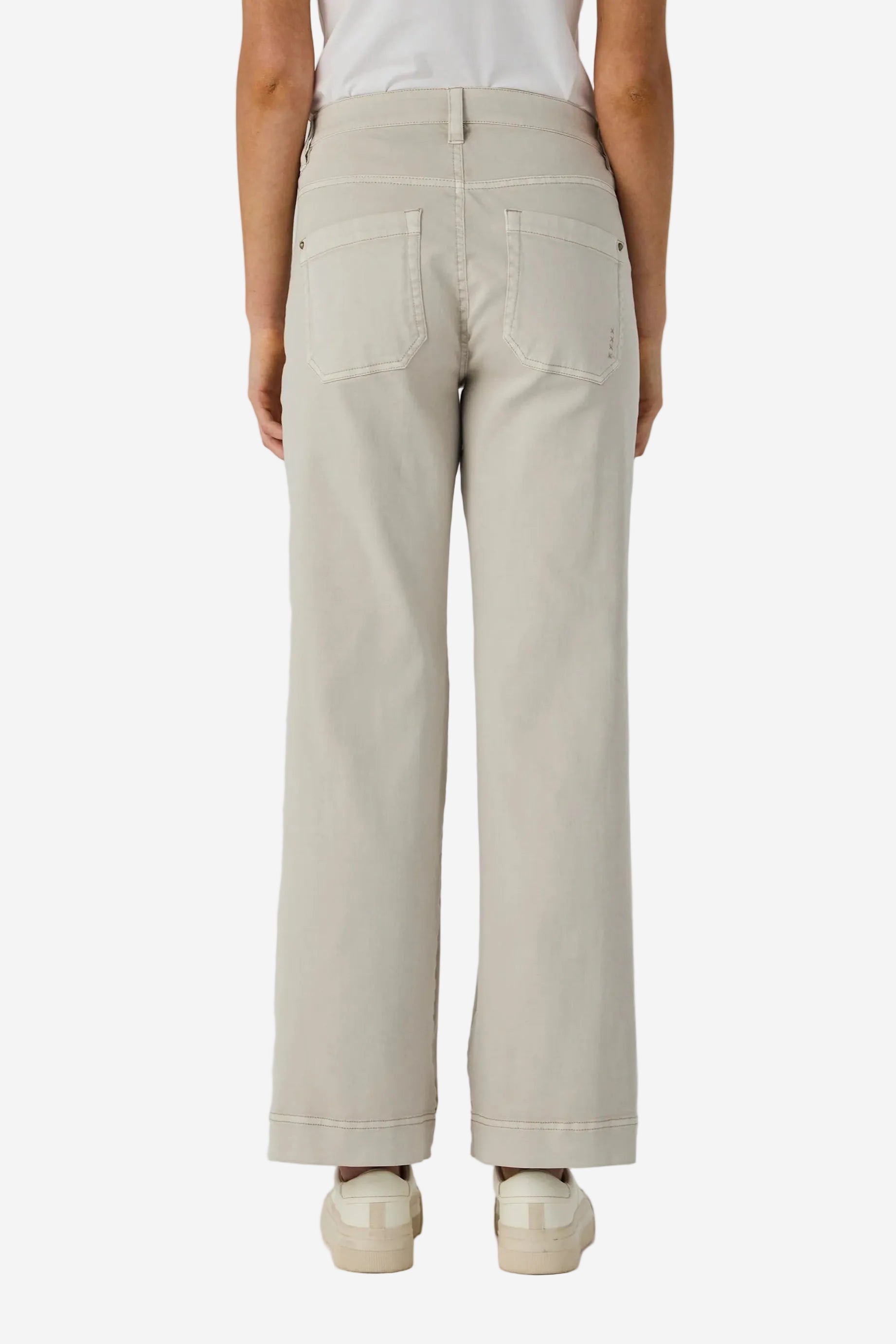 LANIA CHROME JEAN - ALMOND - THE VOGUE STORE