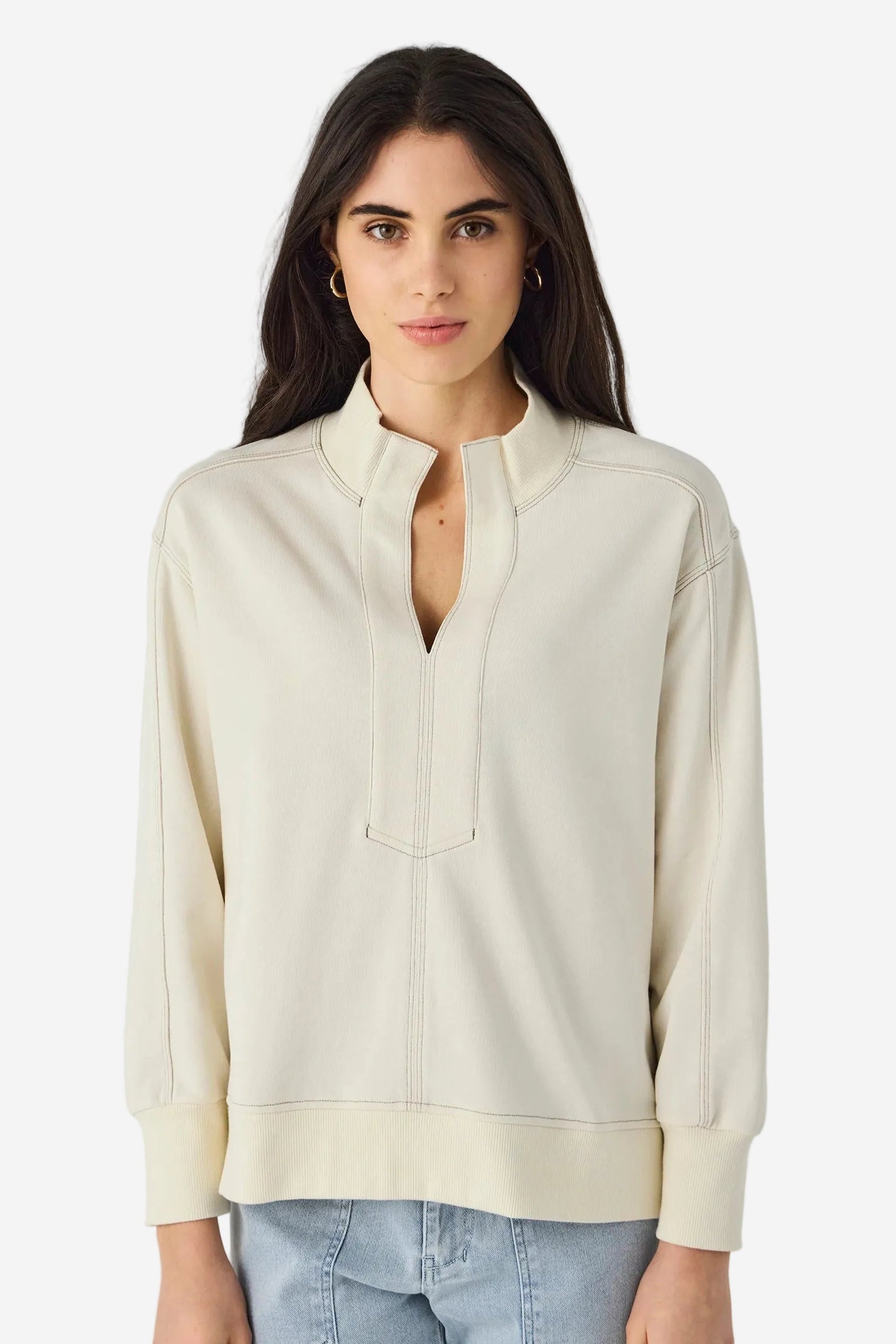 LANIA CARTER SWEAT - PEARL - THE VOGUE STORE