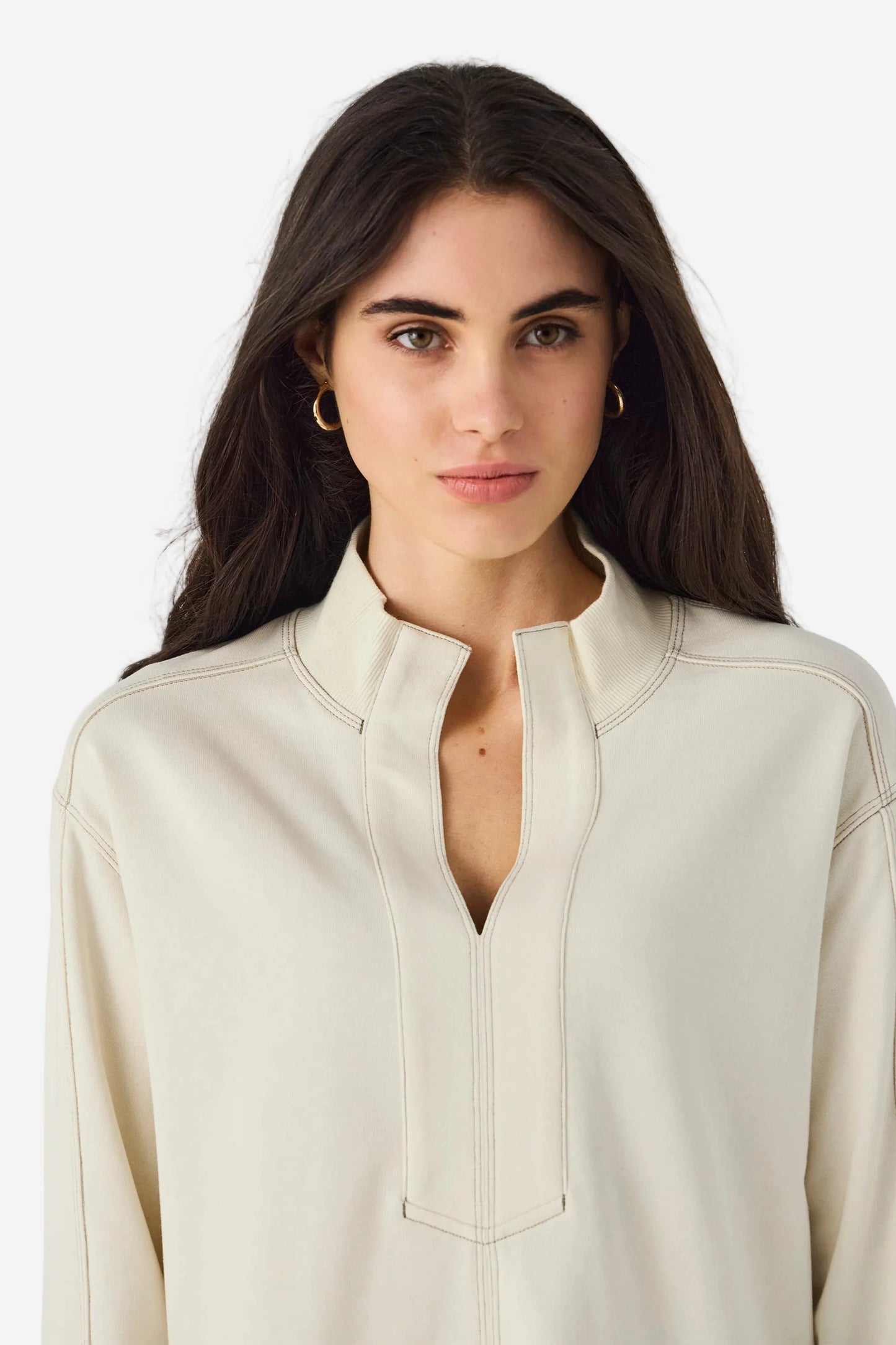 LANIA CARTER SWEAT - PEARL - THE VOGUE STORE