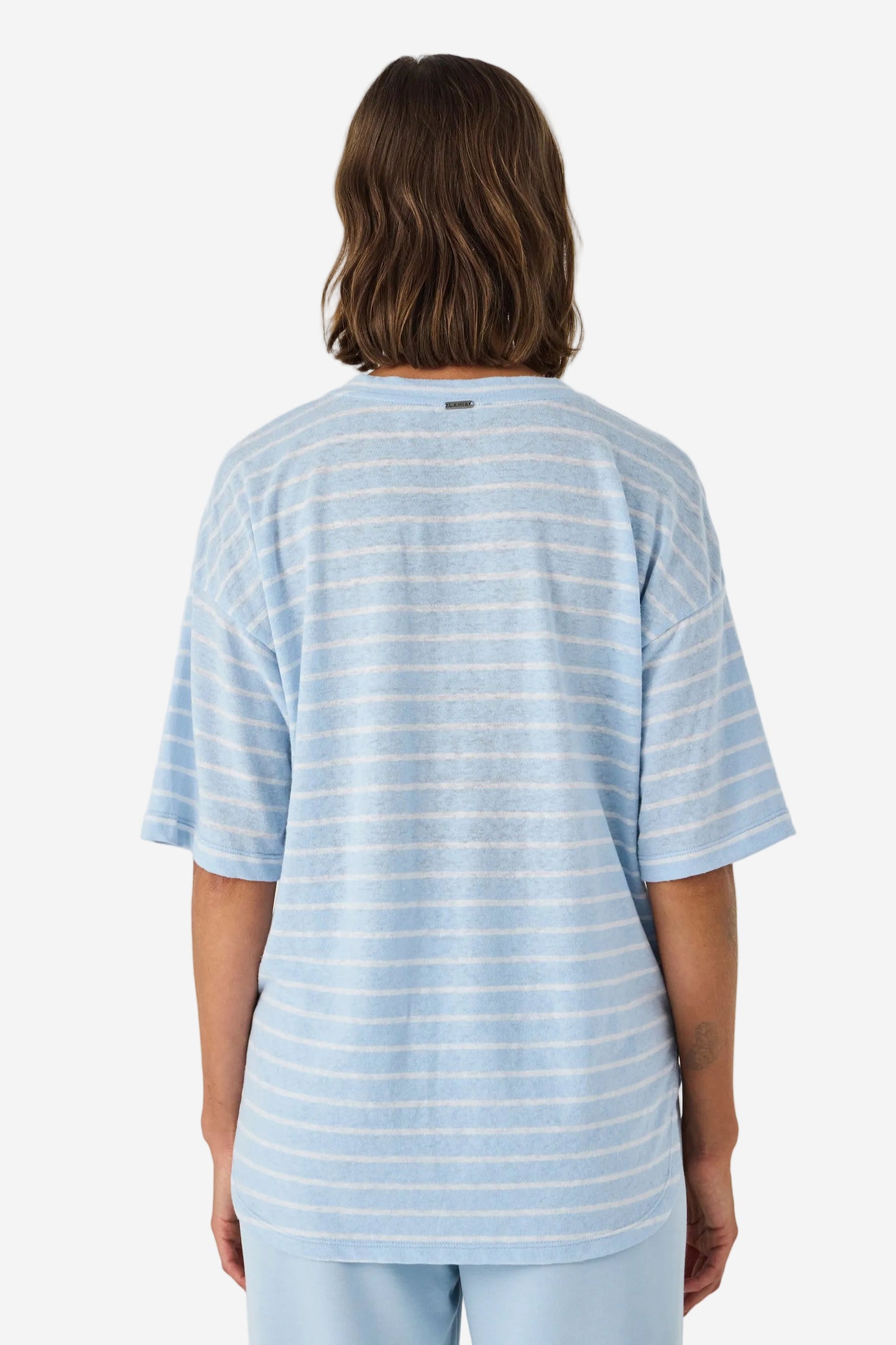 LANIA HOLT TOP - SKY - THE VOGUE STORE