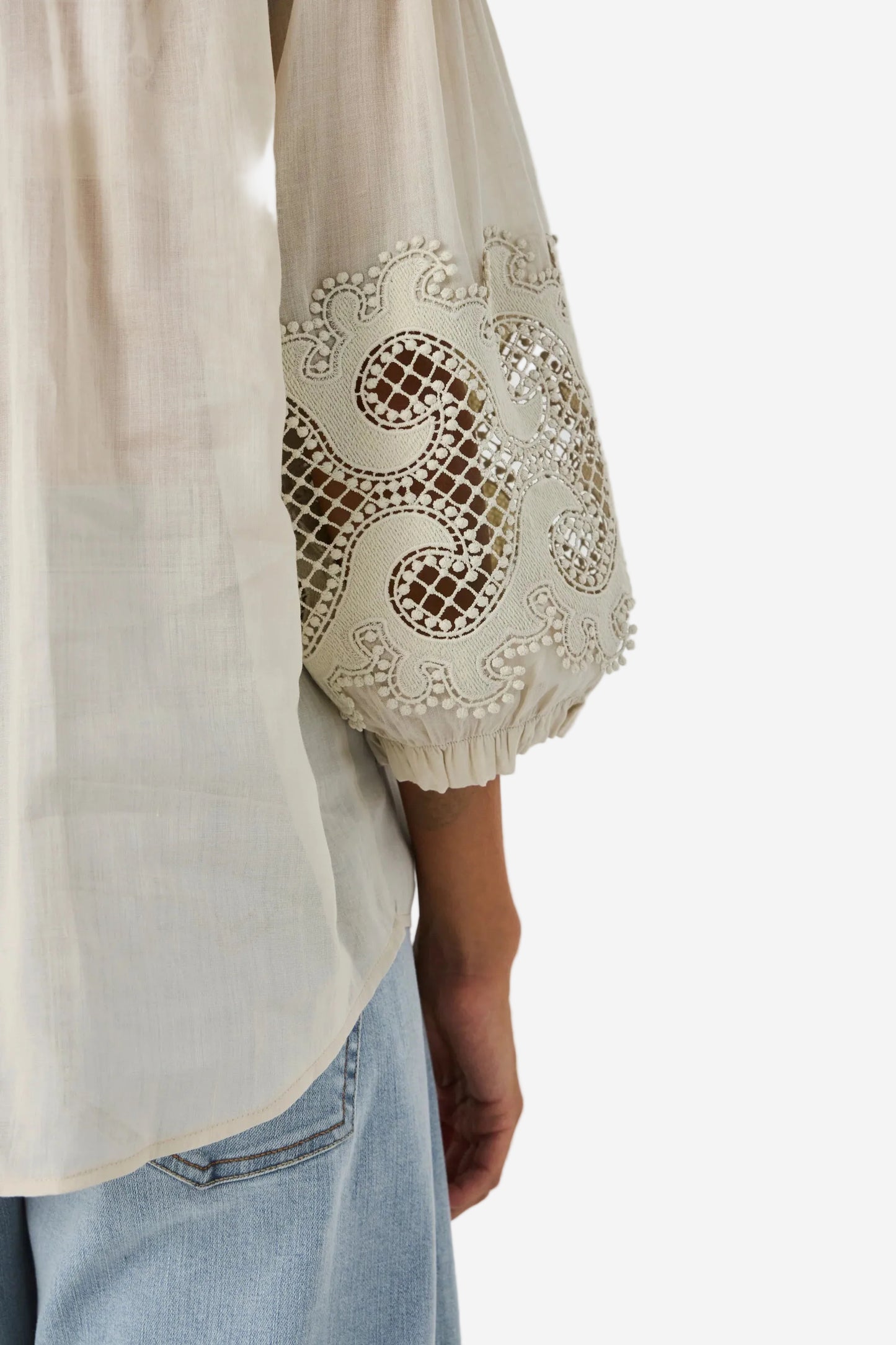 LANIA AUSTIN SHIRT - LATTE - THE VOGUE STORE
