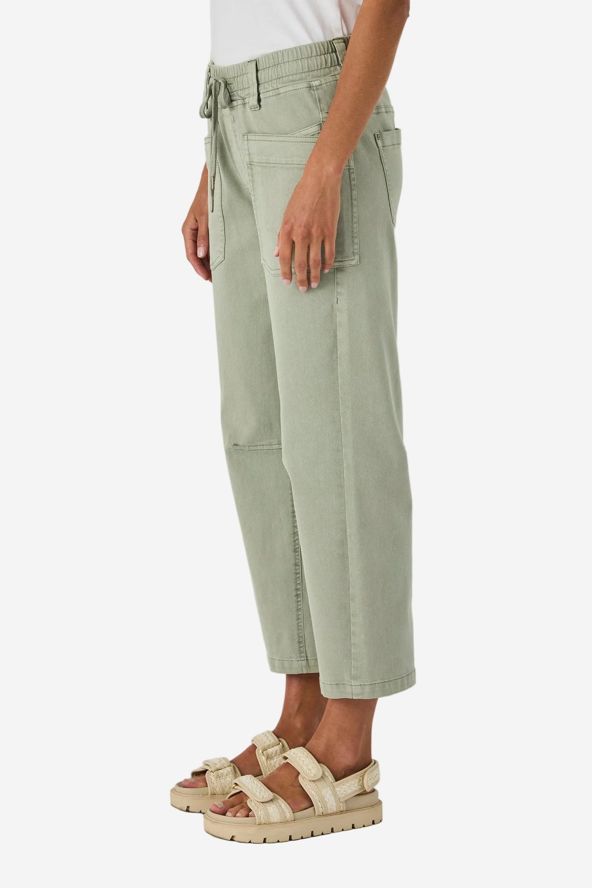 LANIA STATE JEAN - MOSS - THE VOGUE STORE