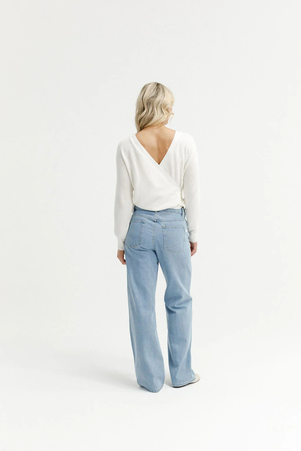 HOMELEE LIZZIE CARDI - MILK - THE VOGUE STORE