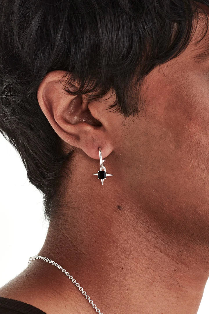 STOLEN GIRLFRIENDS CLUB COSMIC SPIKE ANCHOR EARRINGS - THE VOGUE STORE