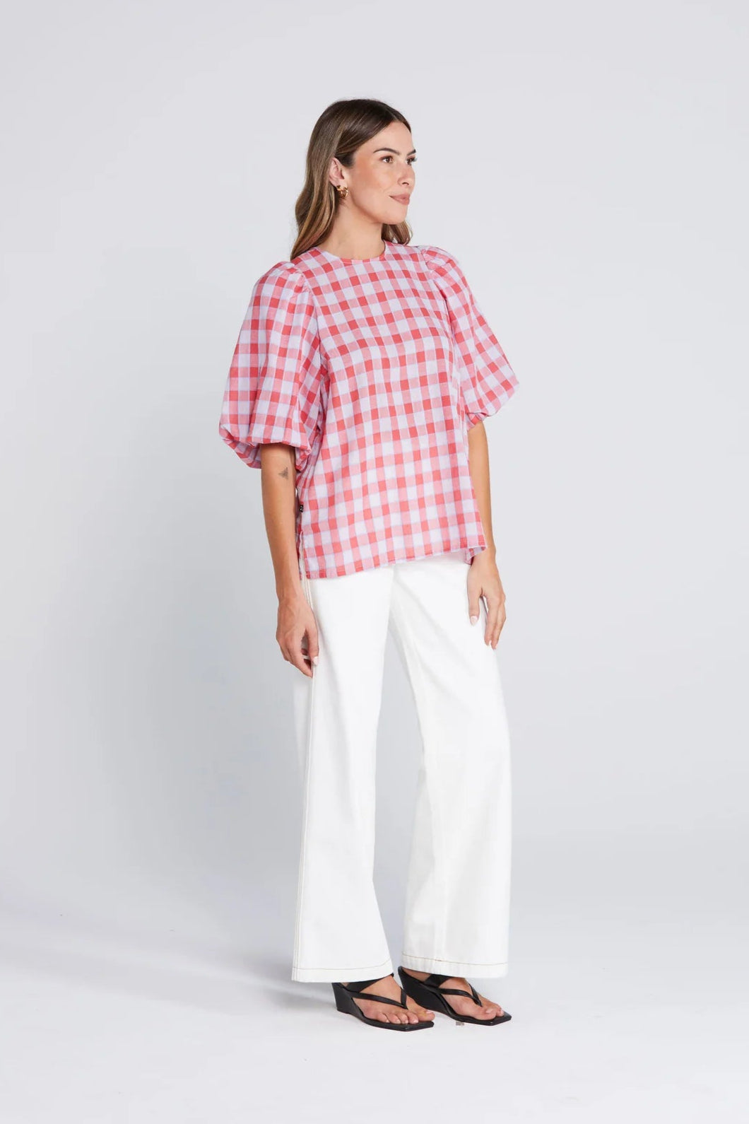 THING THING LUCIE TOP - CHECK MATE - THE VOGUE STORE