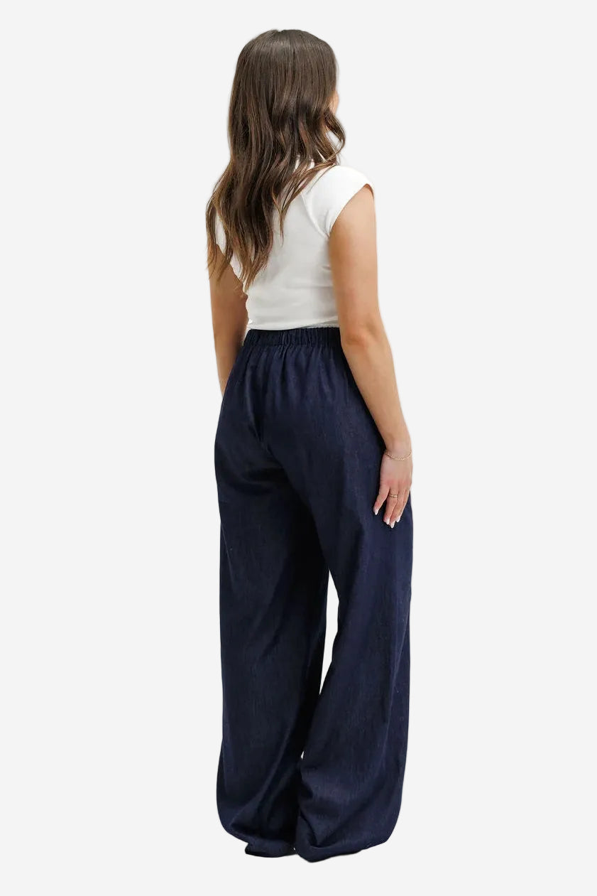 HOMELEE OTIS PANT - MIDNIGHT BLUE - THE VOGUE STORE