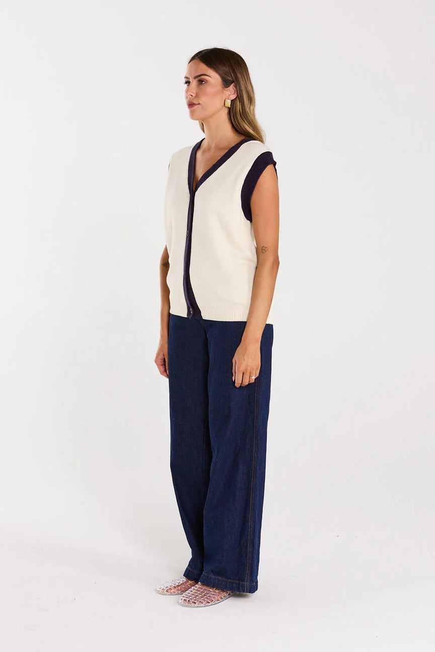 THING THING ARMOUR VEST - MILKY BAR - THE VOGUE STORE