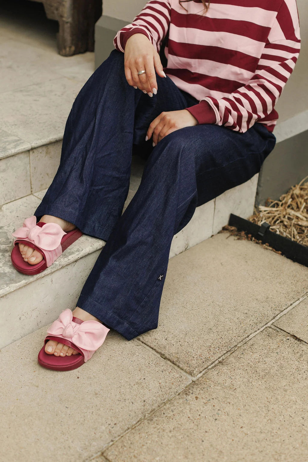 HOMELEE OTIS PANT - MIDNIGHT BLUE - THE VOGUE STORE