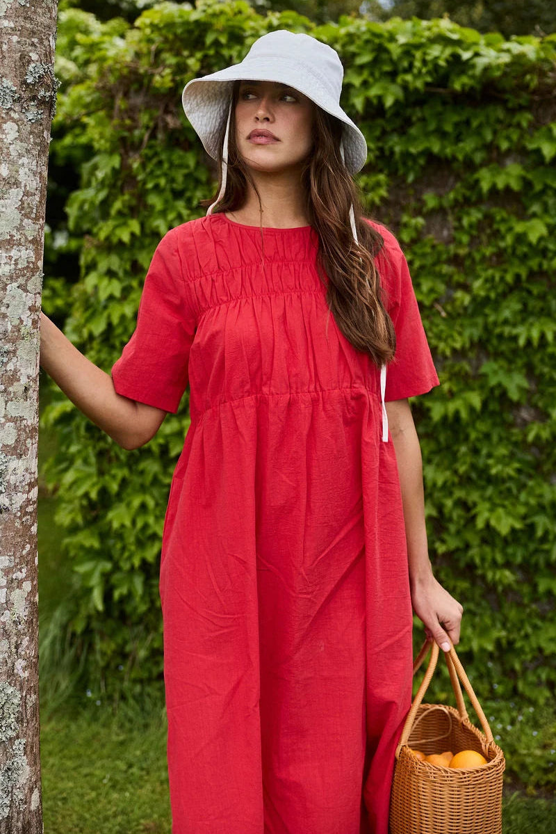 THING THING DOLLIE DRESS HOT SAUCE - THE VOGUE STORE
