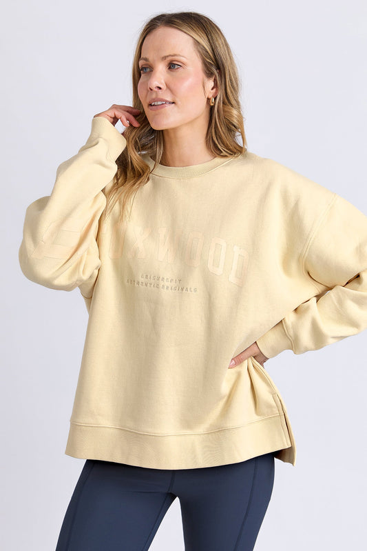 FOXWOOD INTERVAL CREW - LEMON - THE VOGUE STORE