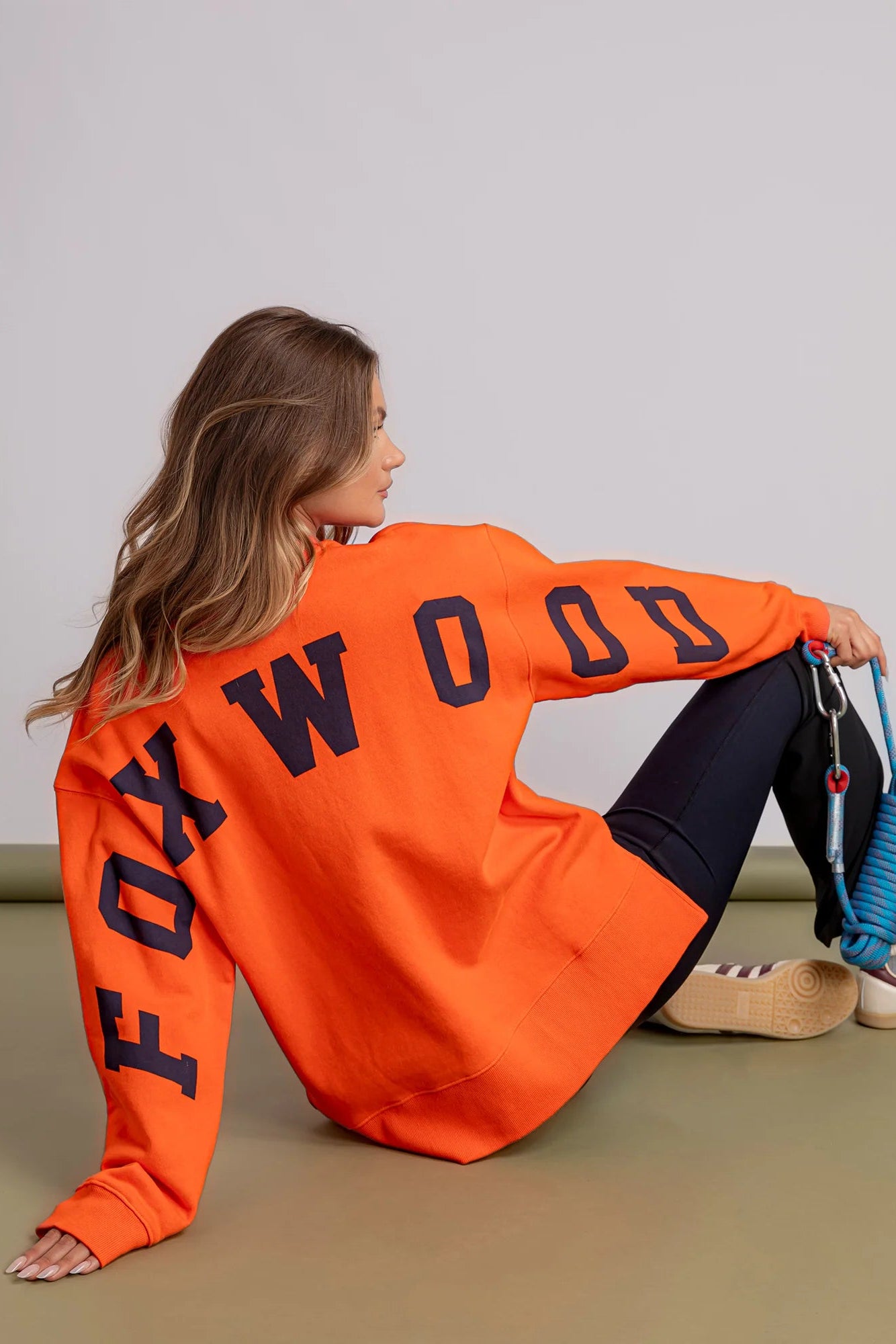 FOXWOOD INTERVAL CREW - ORANGE - THE VOGUE STORE