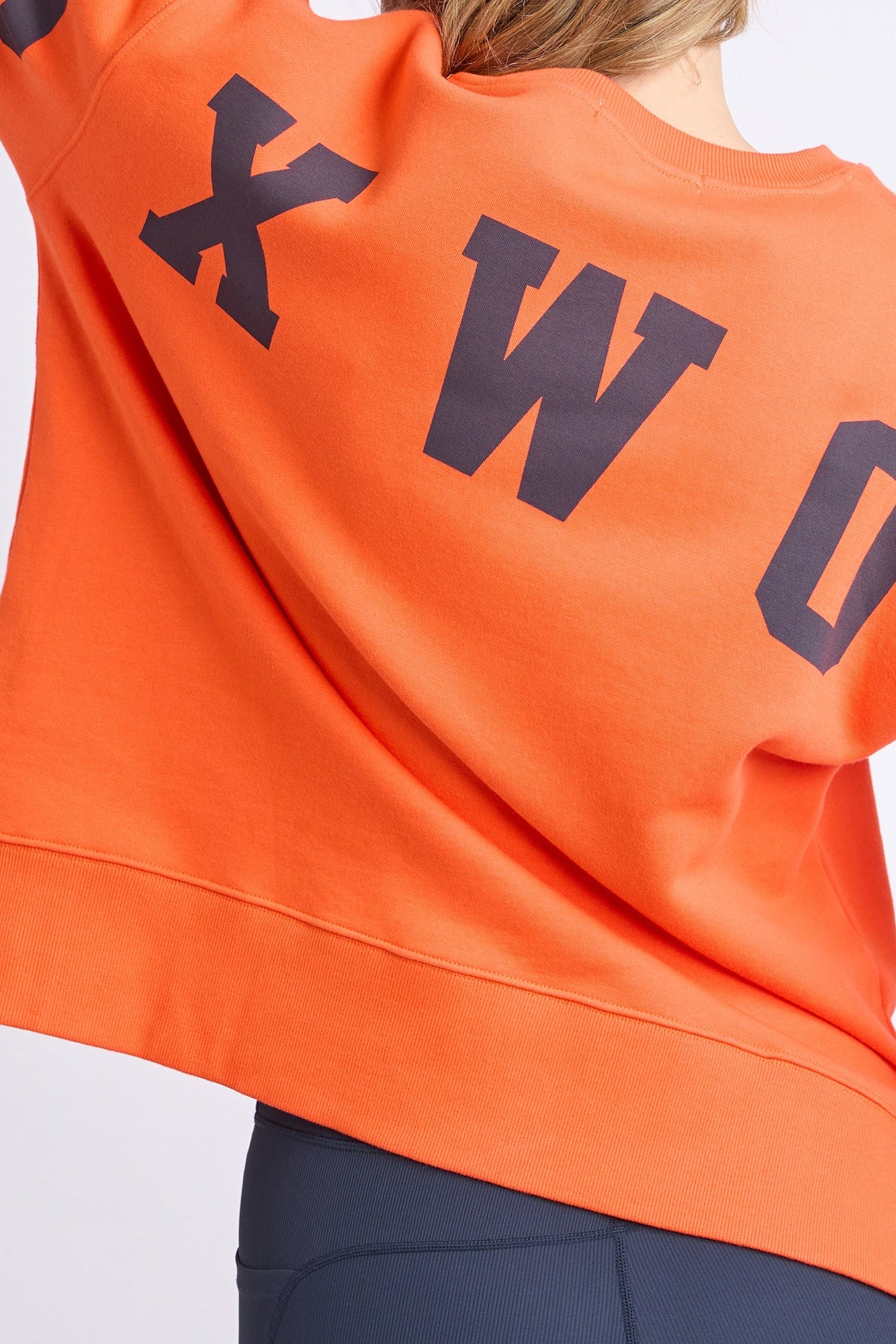 FOXWOOD INTERVAL CREW - ORANGE - THE VOGUE STORE