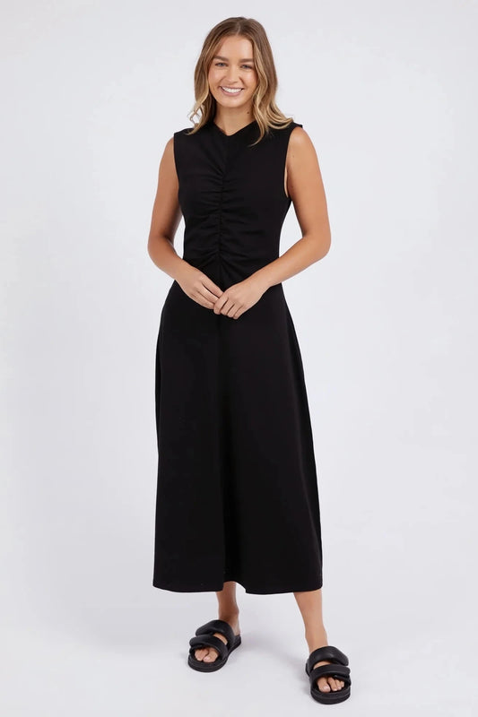 FOXWOOD ALAHRIA DRESS - BLACK - THE VOGUE STORE