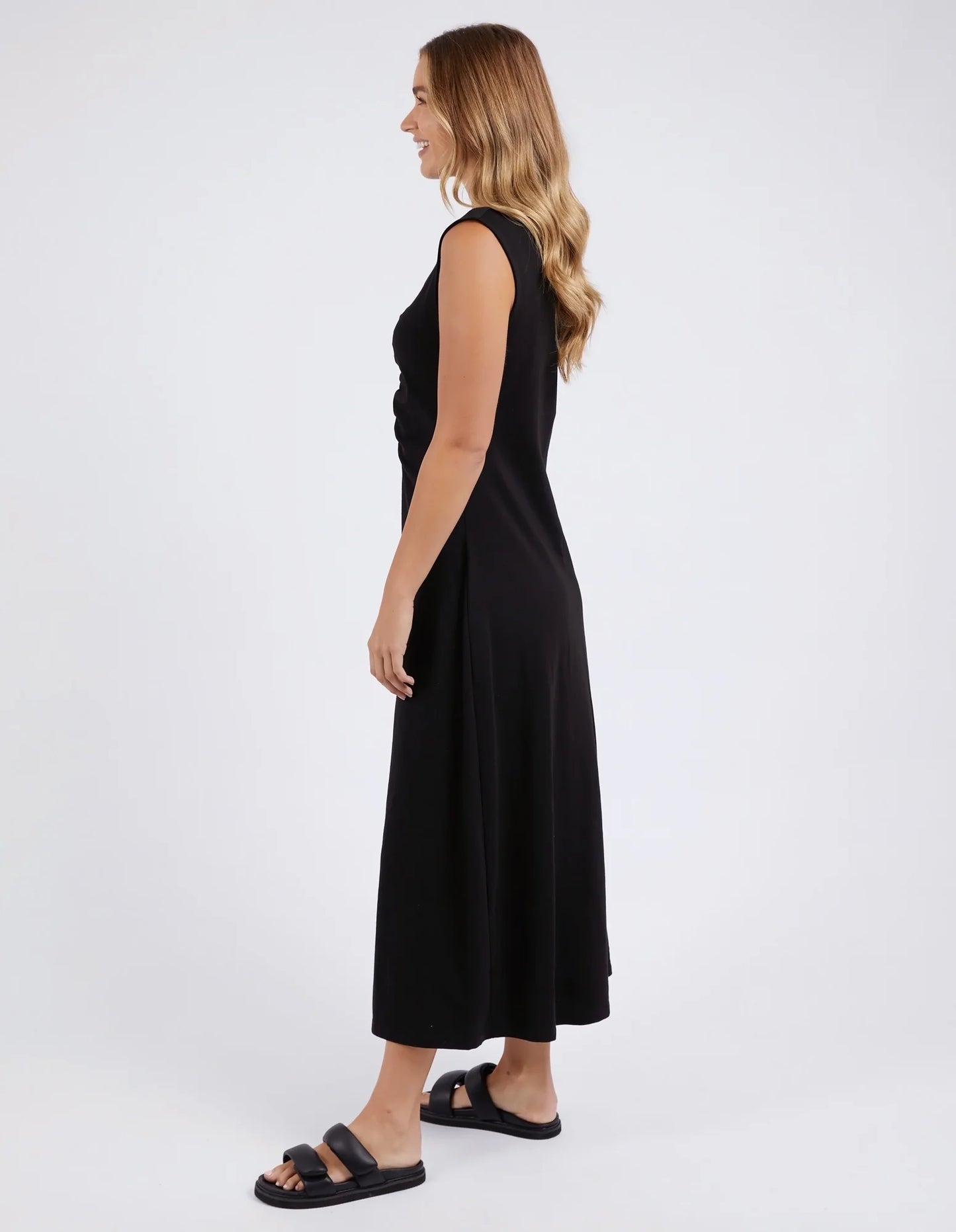 FOXWOOD ALAHRIA DRESS - BLACK - THE VOGUE STORE