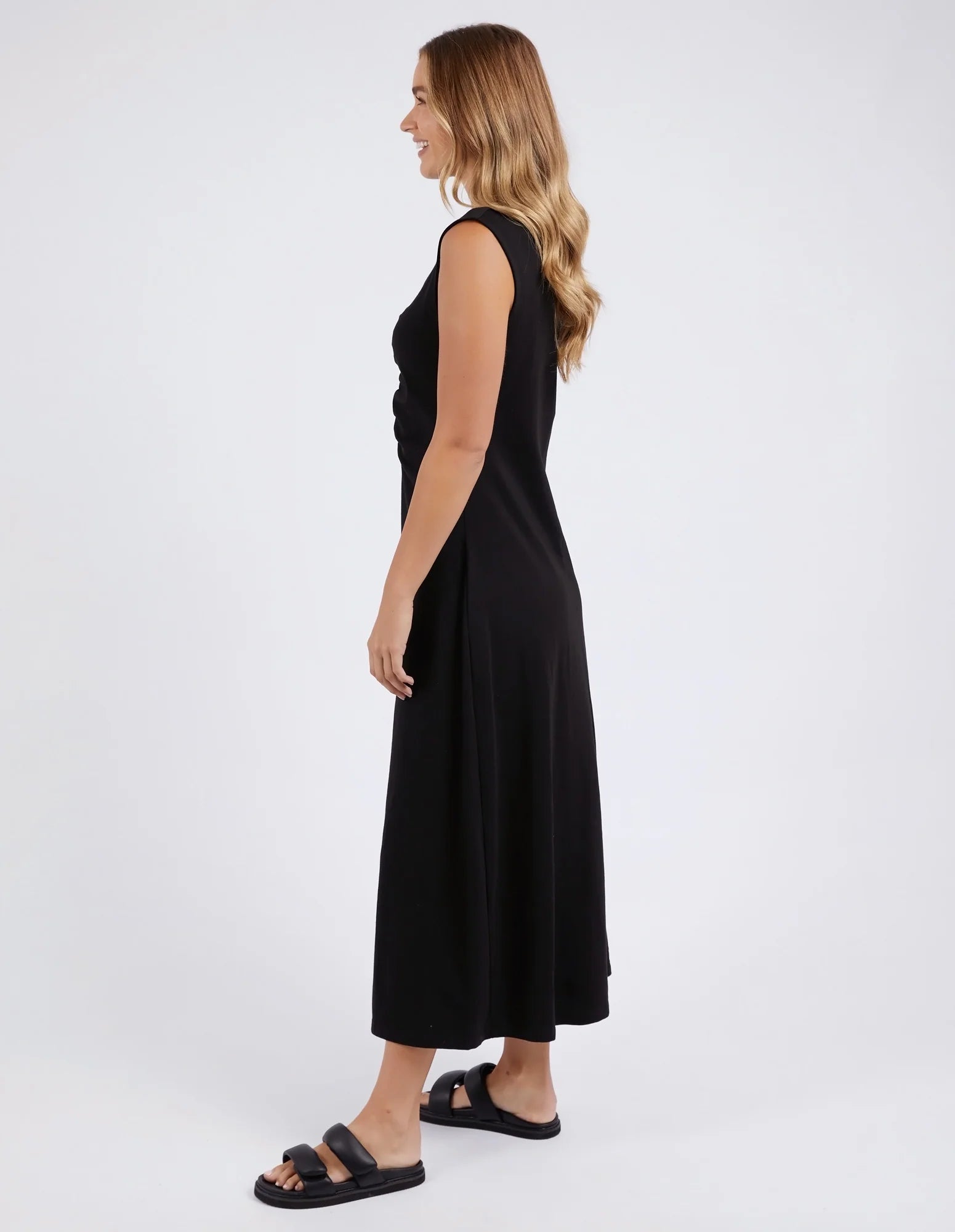 FOXWOOD ALAHRIA DRESS - BLACK - THE VOGUE STORE