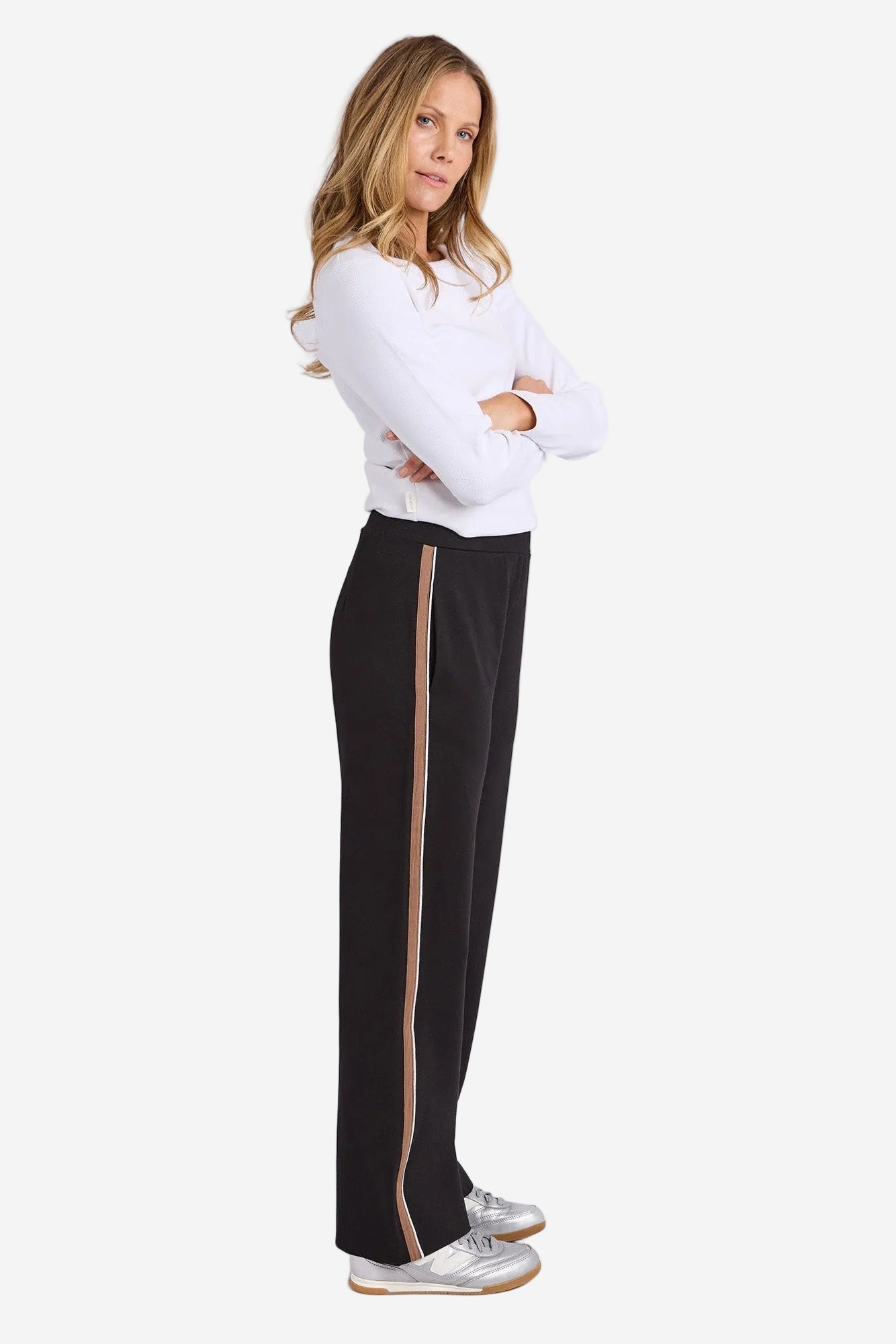 FOXWOOD LONDON PANT - BLACK - THE VOGUE STORE