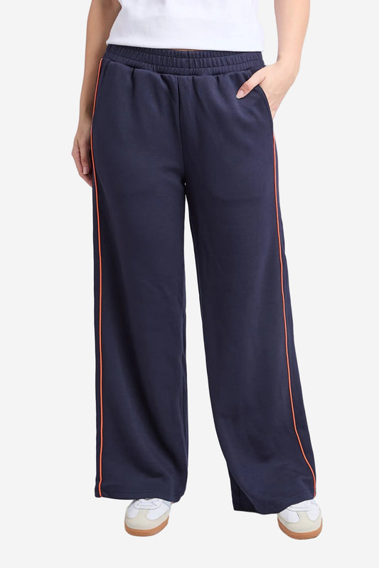 FOXWOOD TRAVELLER PANT - NAVY/ORANGE - THE VOGUE STORE