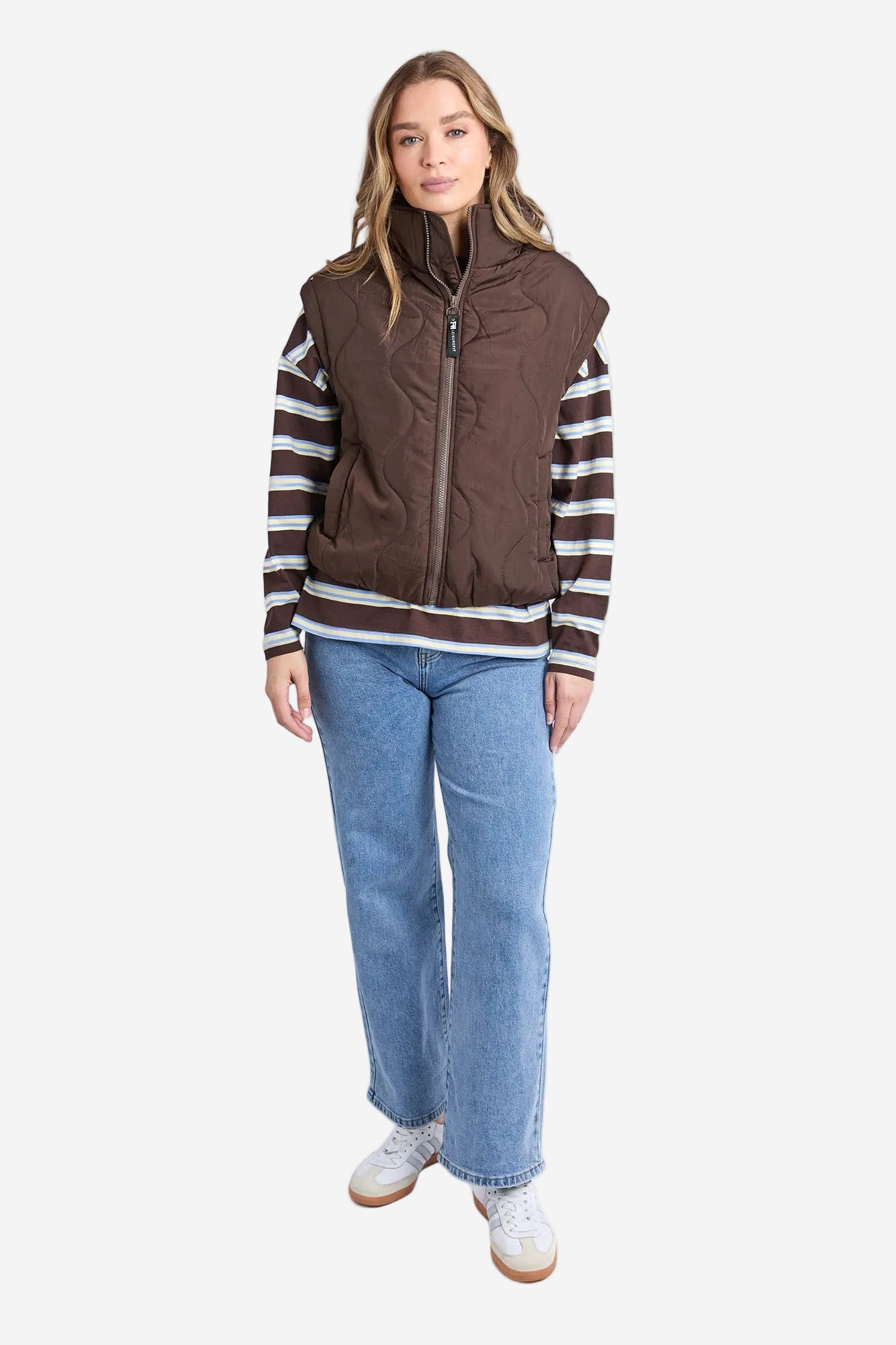 FOXWOOD ELITE VEST - COFFEE - THE VOGUE STORE