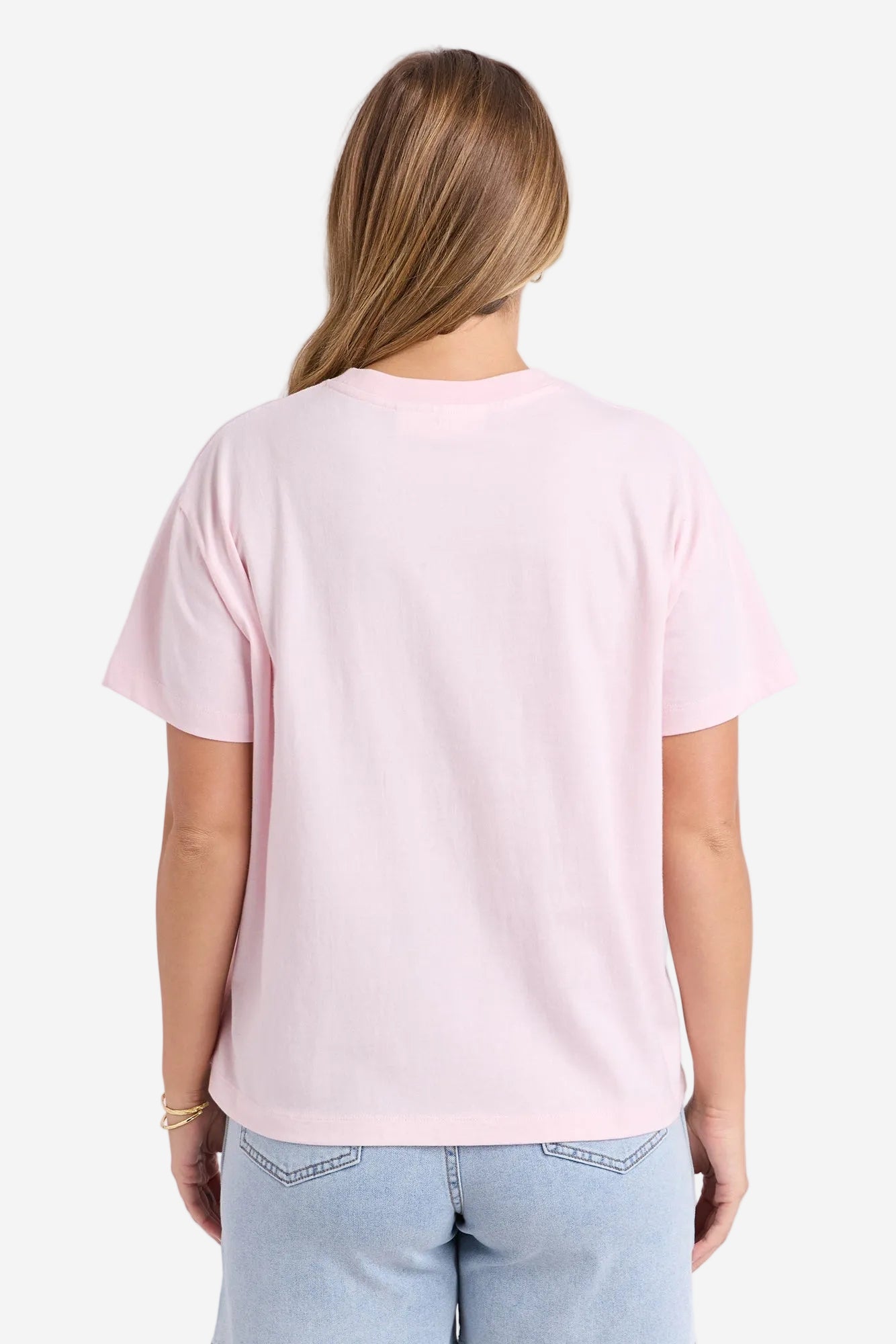 FOXWOOD HIBISCUS TEE - LIGHT PINK - THE VOGUE STORE