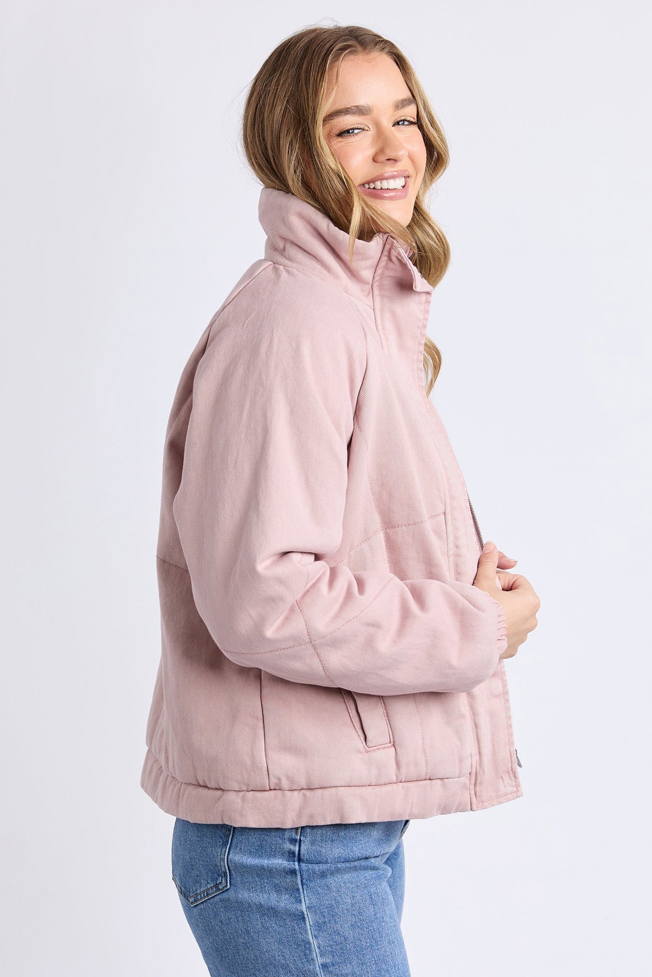 FOXWOOD ROSALEE JACKET - DARK PINK - THE VOGUE STORE