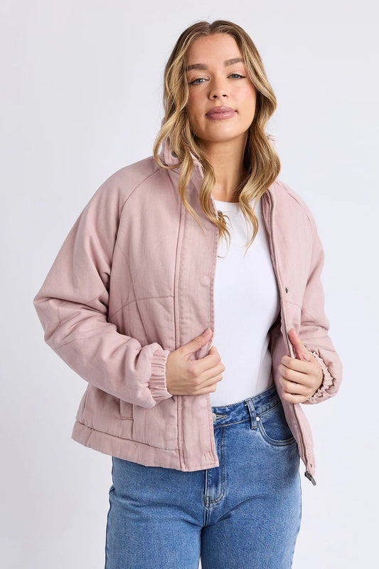FOXWOOD ROSALEE JACKET - DARK PINK - THE VOGUE STORE