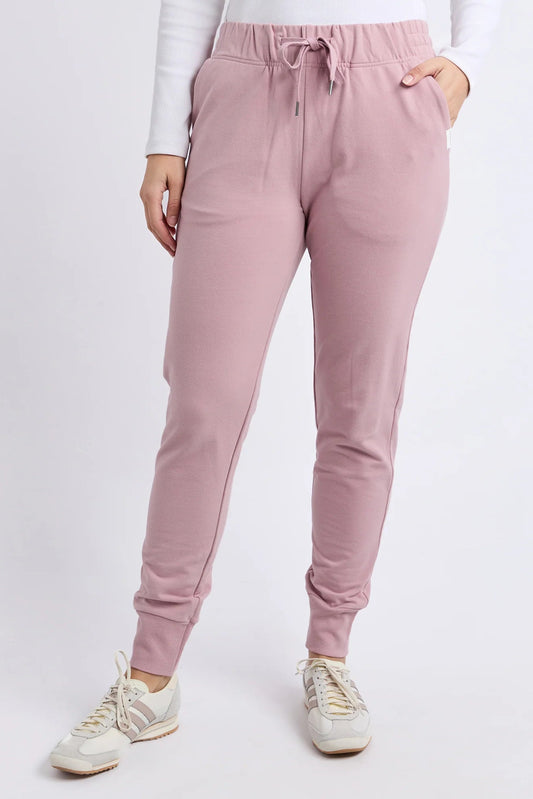 FOXWOOD LAZY DAYS PANT - WOODROSE - THE VOGUE STORE